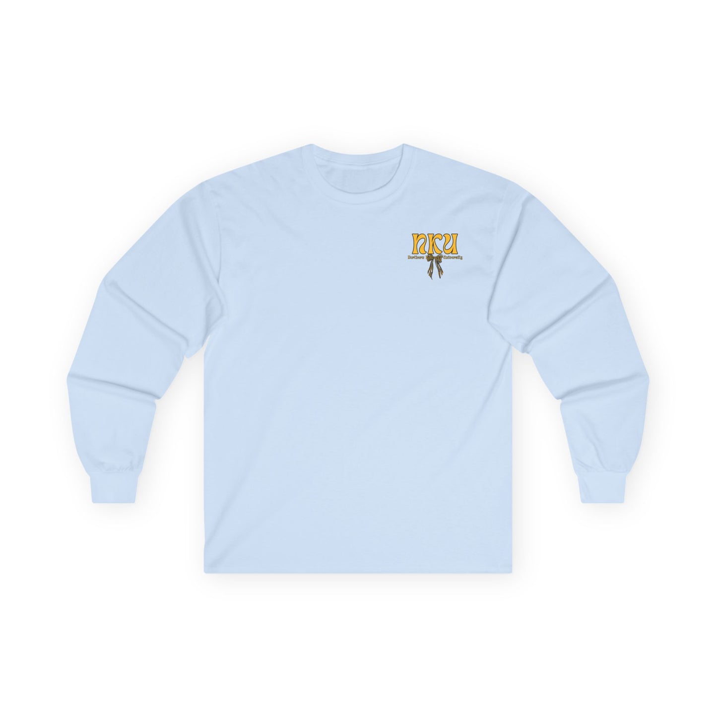 NKU Norse Ombre Stack Long Sleeve Tee