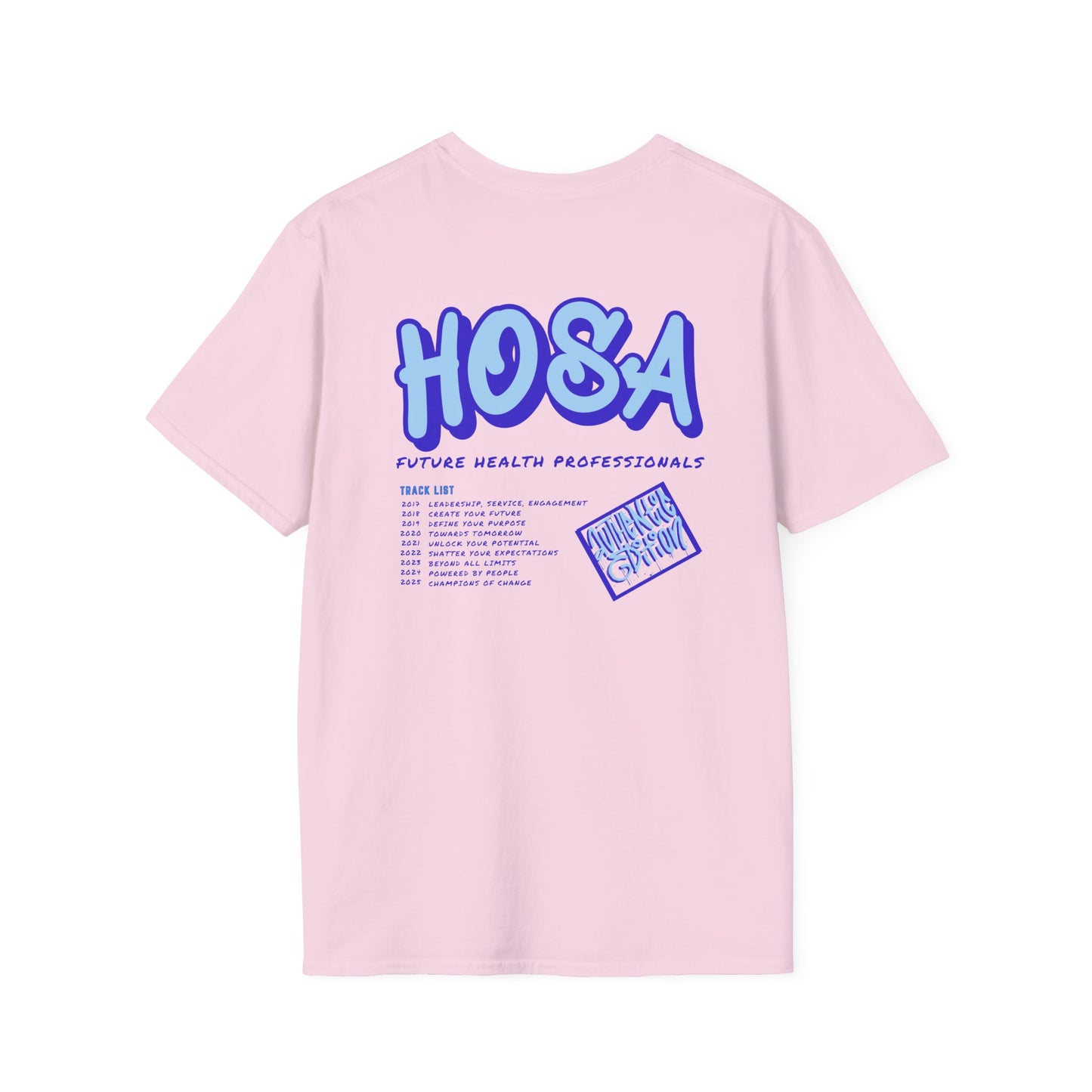 HOSA "Concert" Tee - Blue Font