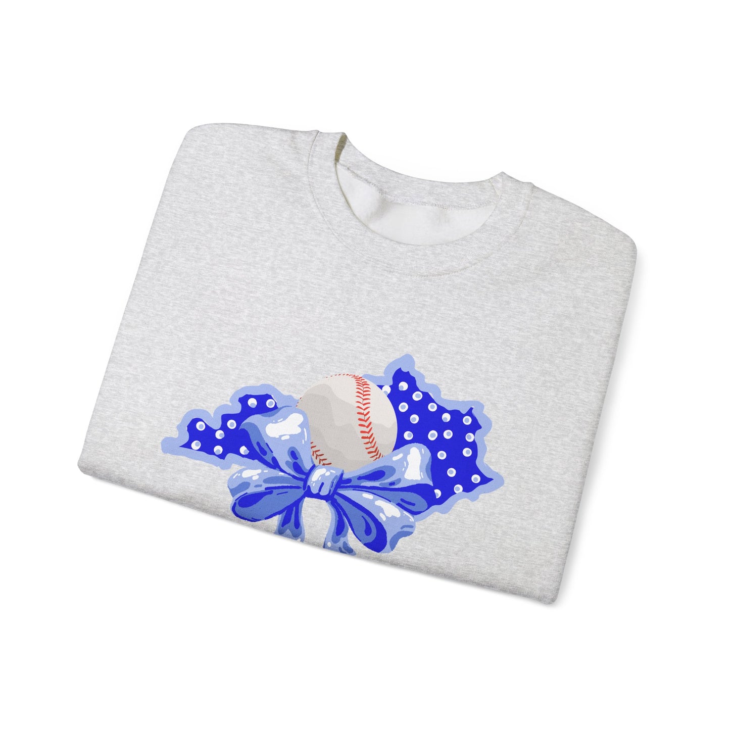 Baseball and Bows Kentucky Crewneck