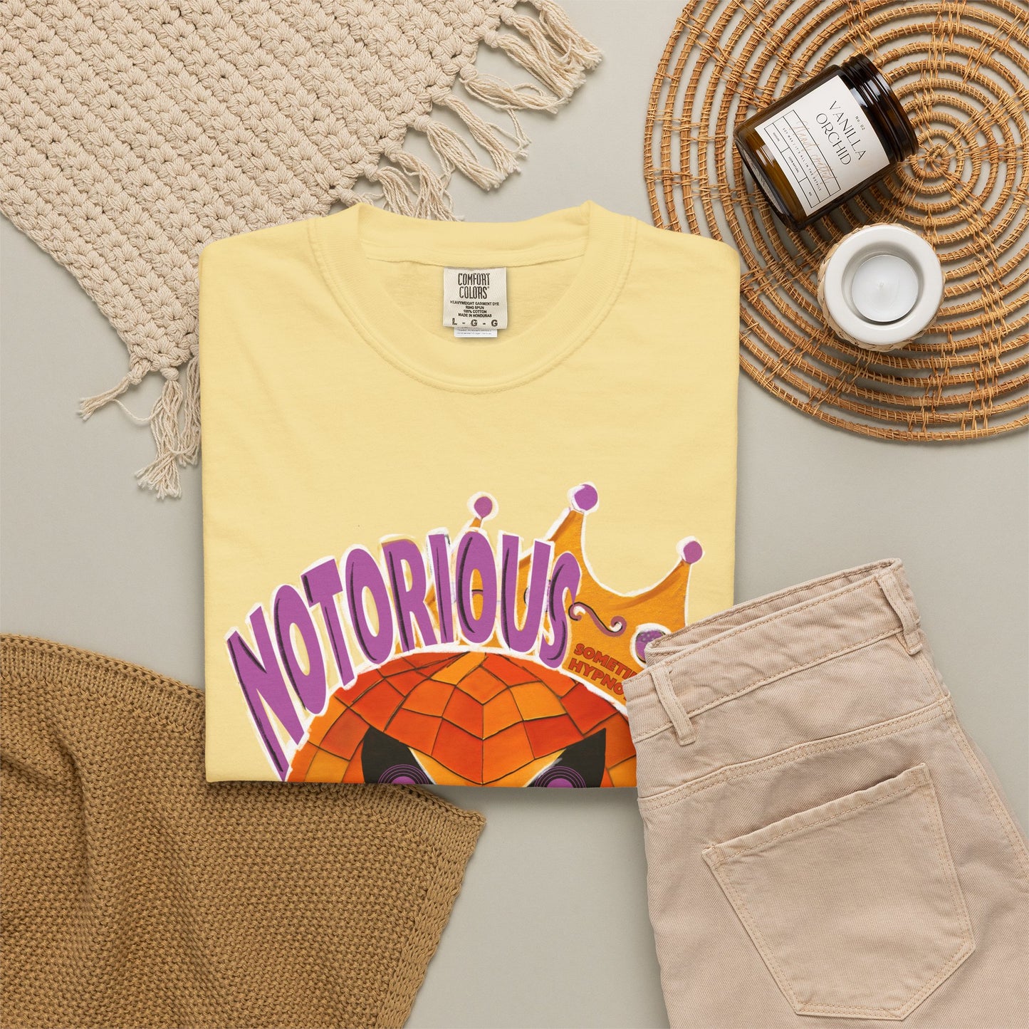 Notorious B.O.O. T-shirt | Halloween Jack-o'-Lantern Design