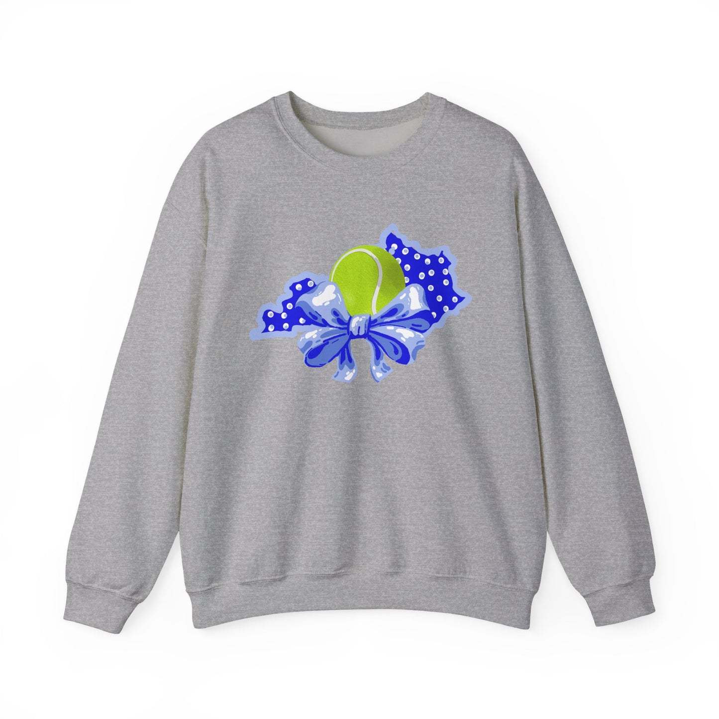 Tennis and Bows Kentucky Crewneck