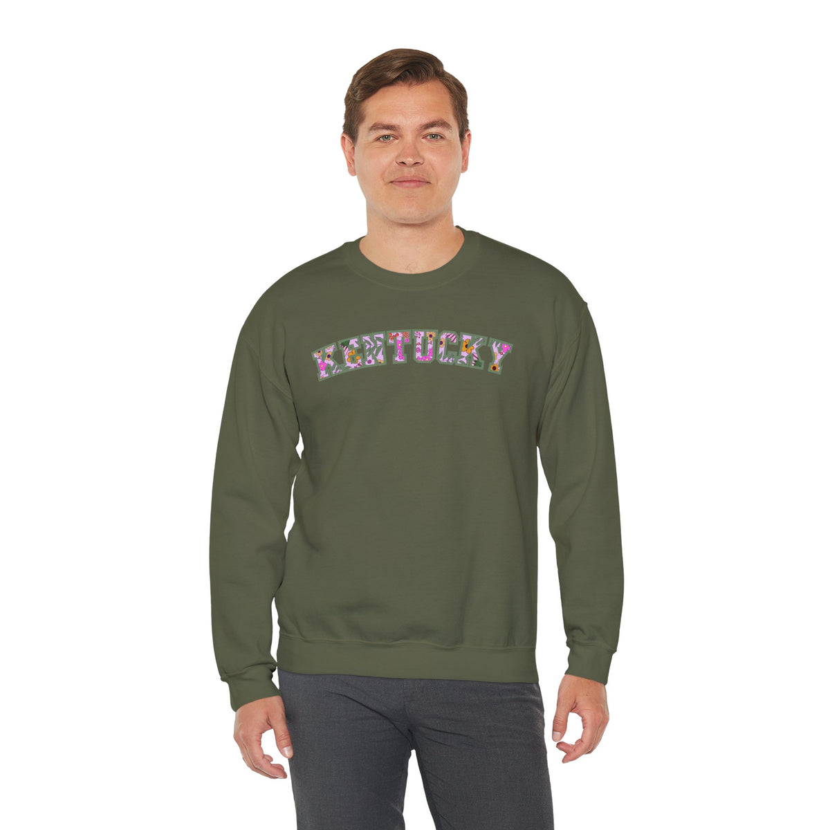 Kentucky Garden Floral Crewneck Sweatshirt