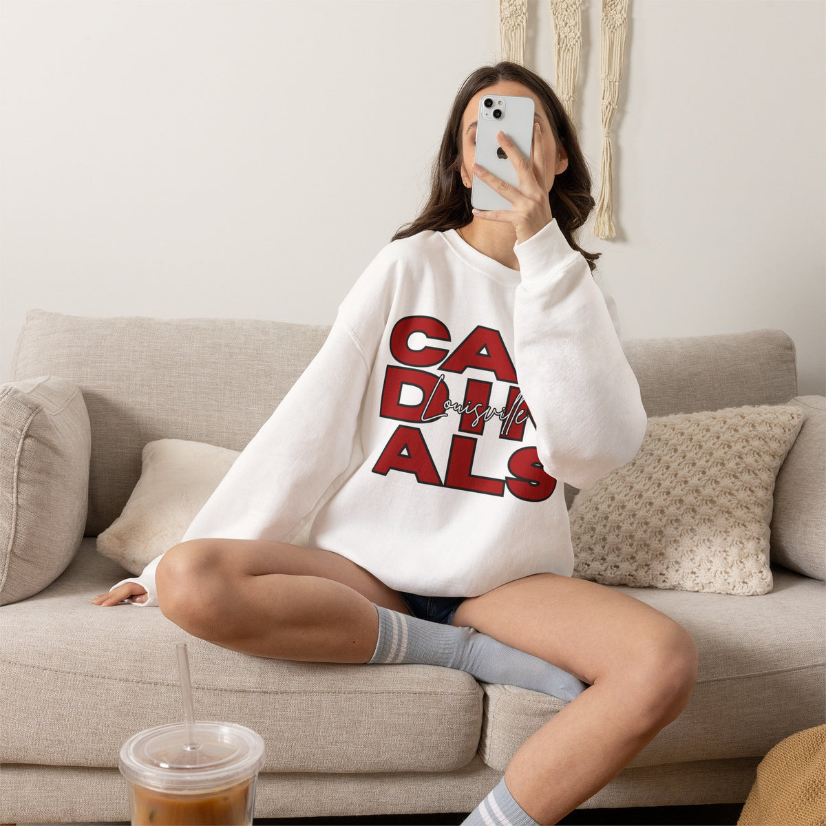 Louisville Game Day Crewneck Sweatshirt