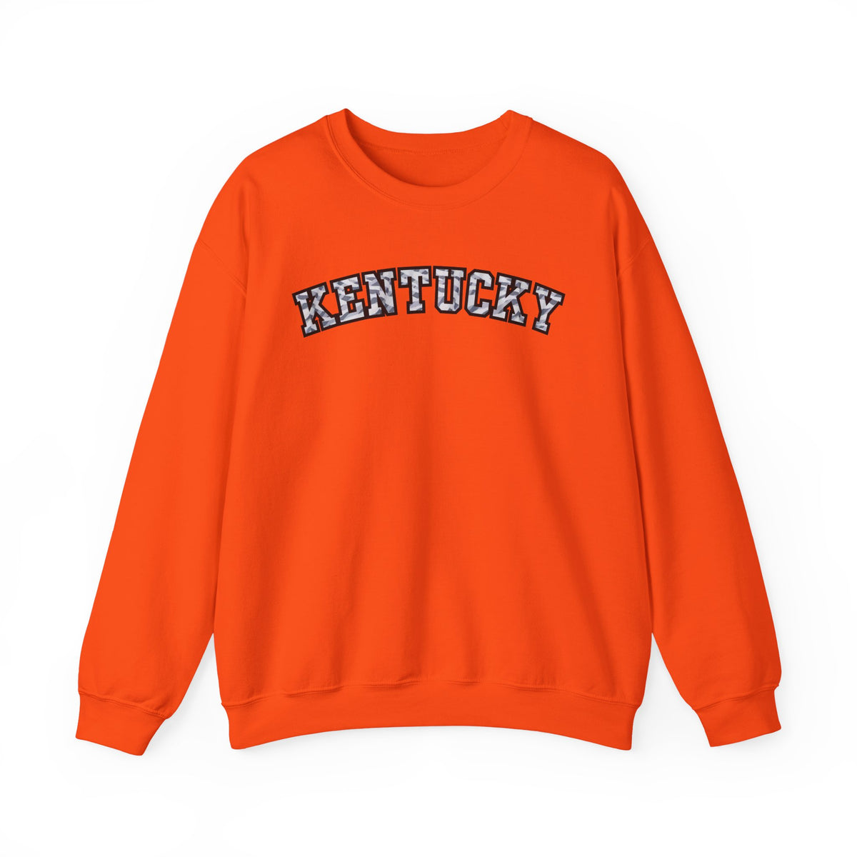 Kentucky Grey Modern Camo Crewneck Sweatshirt