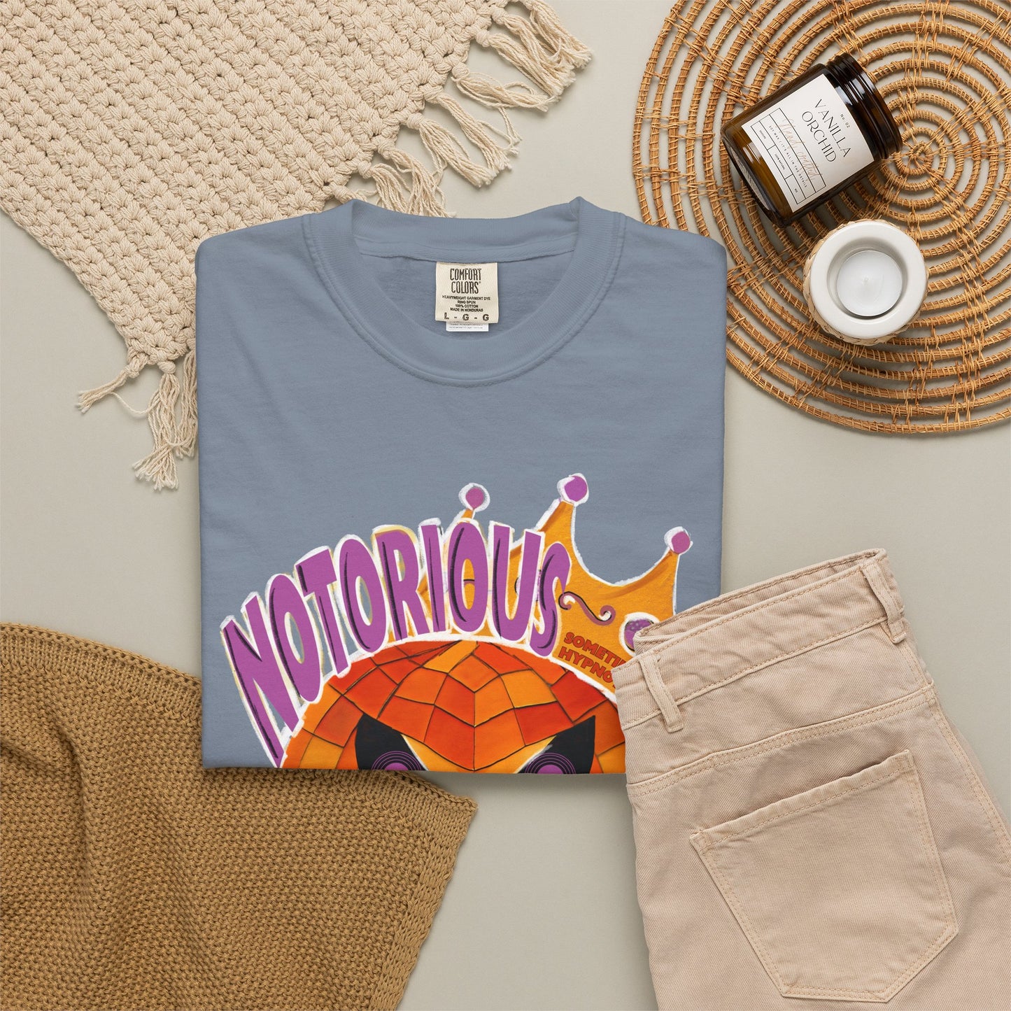 Notorious B.O.O. T-shirt | Halloween Jack-o'-Lantern Design