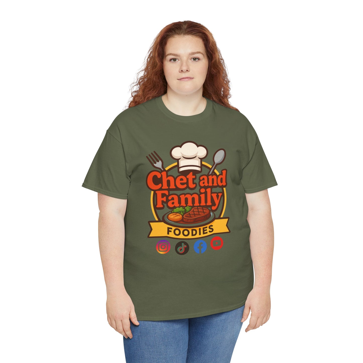 Chet and Family Foodies Tee
