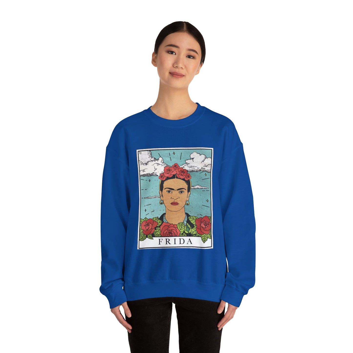 Frida Kahlo Portrait Crewneck