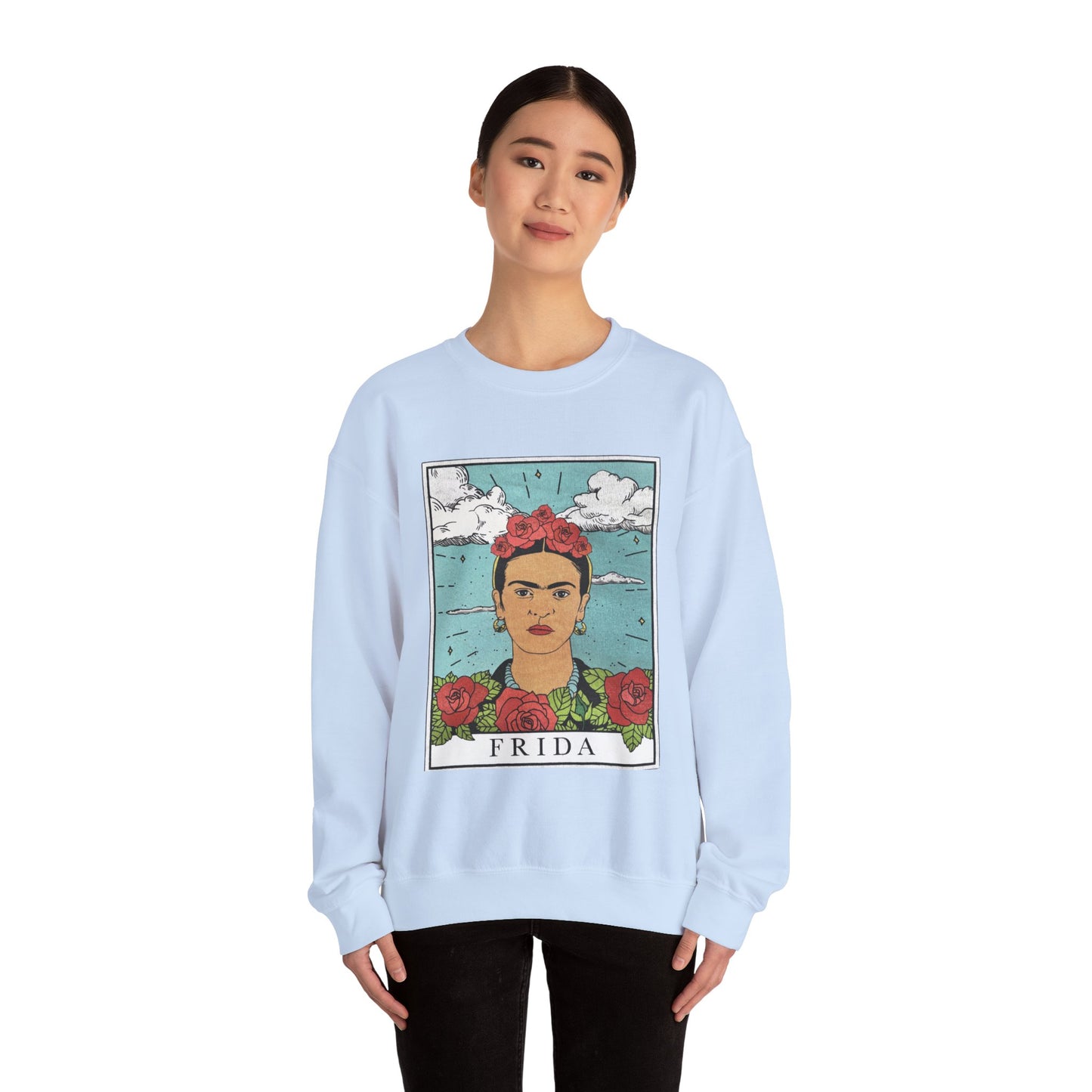 Frida Kahlo Portrait Crewneck