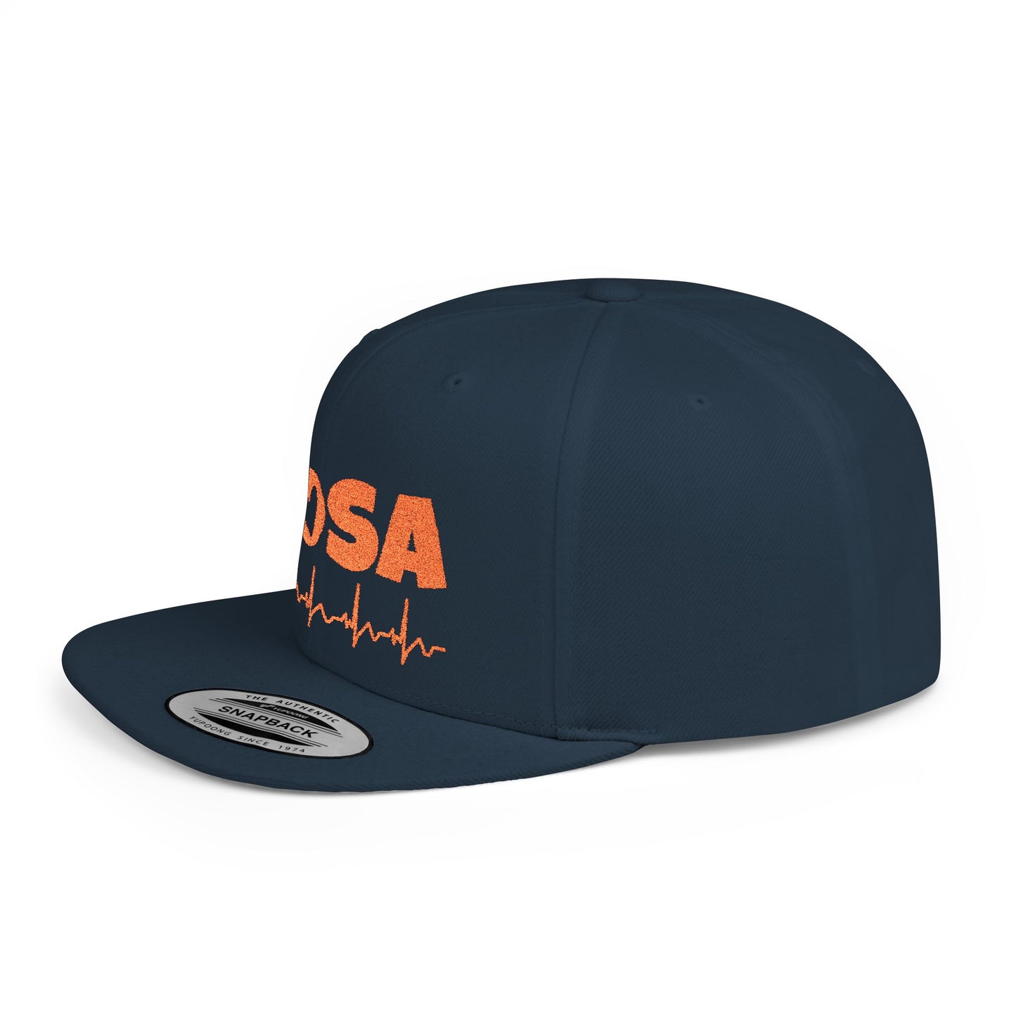 HOSA Heartbeat Flatbill Snapback - Orange Edition