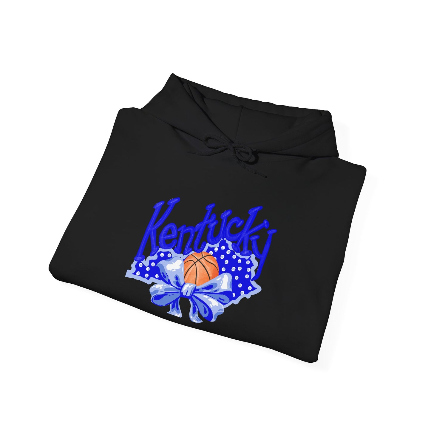Basketball and Bows Kentucky Hoodie