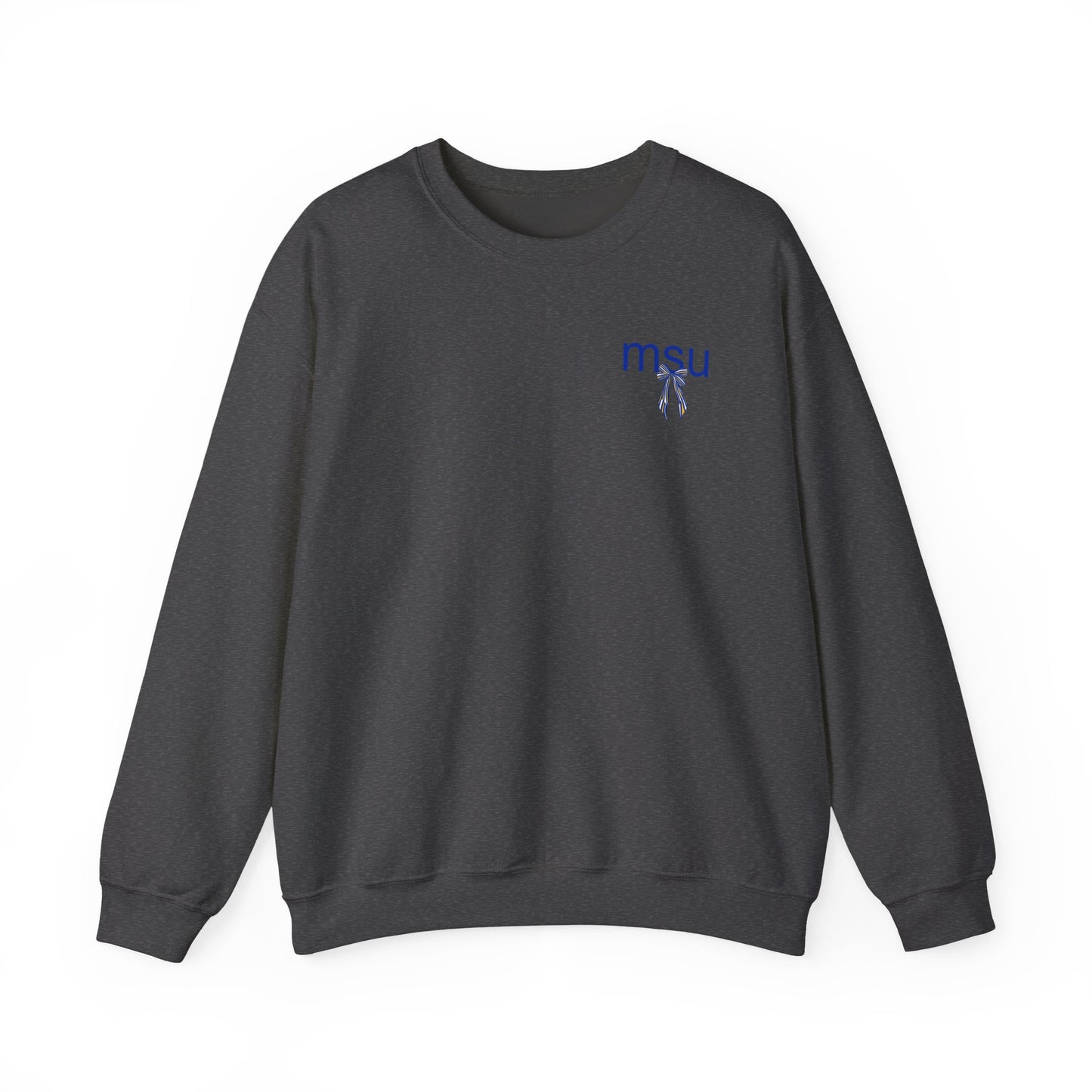 Morehead State Striped Bow Crewneck