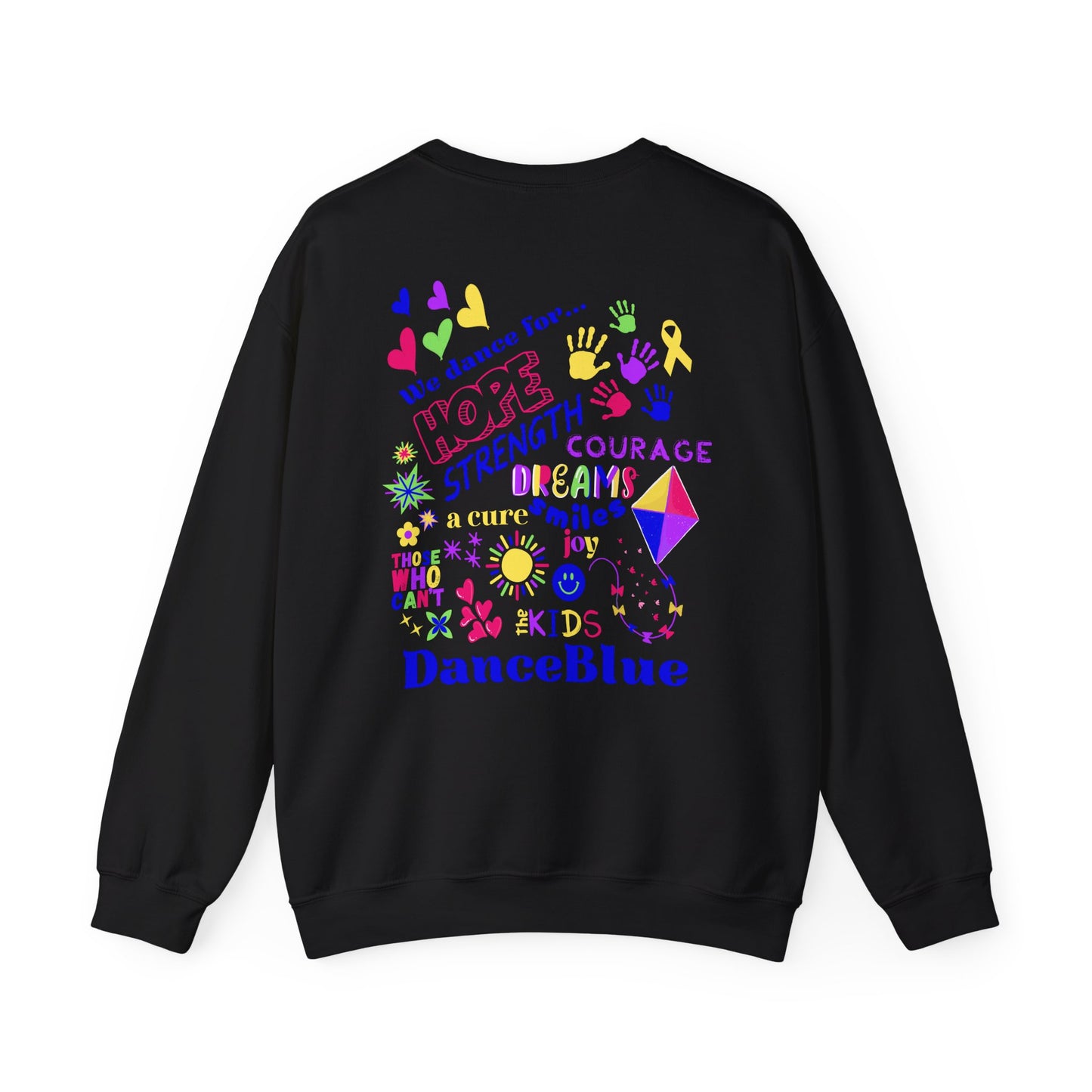 DanceBlue Hope & Strength Bright Crewneck