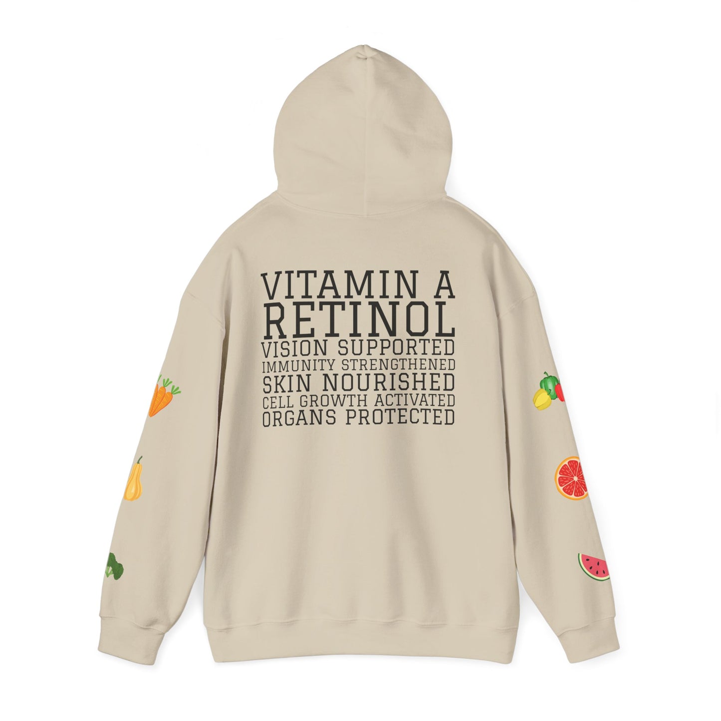 Nutrients Hoodie - Carotenoids/Vitamin A Hoodie