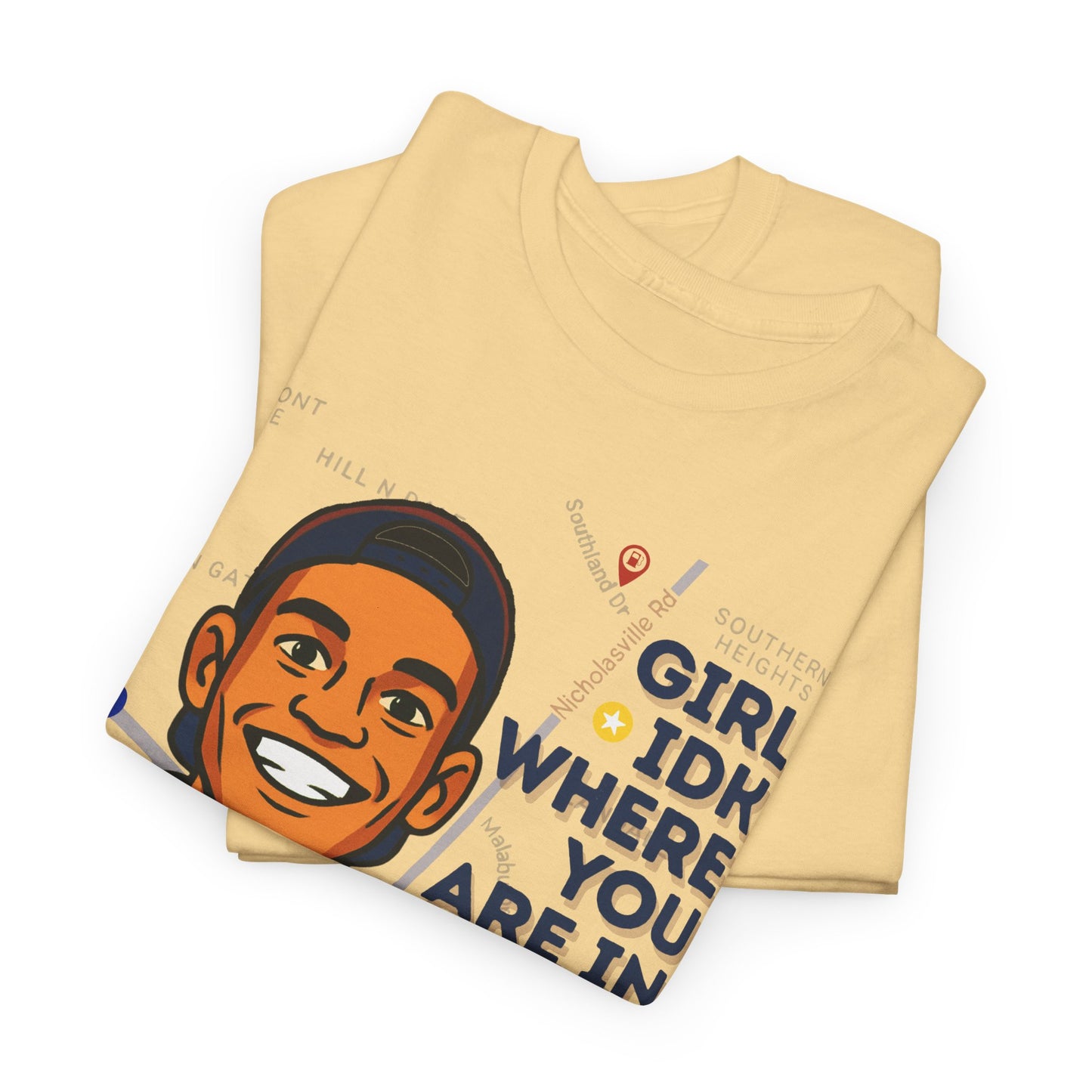 GreatbatchofCookies Girl Idk Where You Are In Town #1 | Lexington Kentucky Tee (Extended Sizes/Colors)