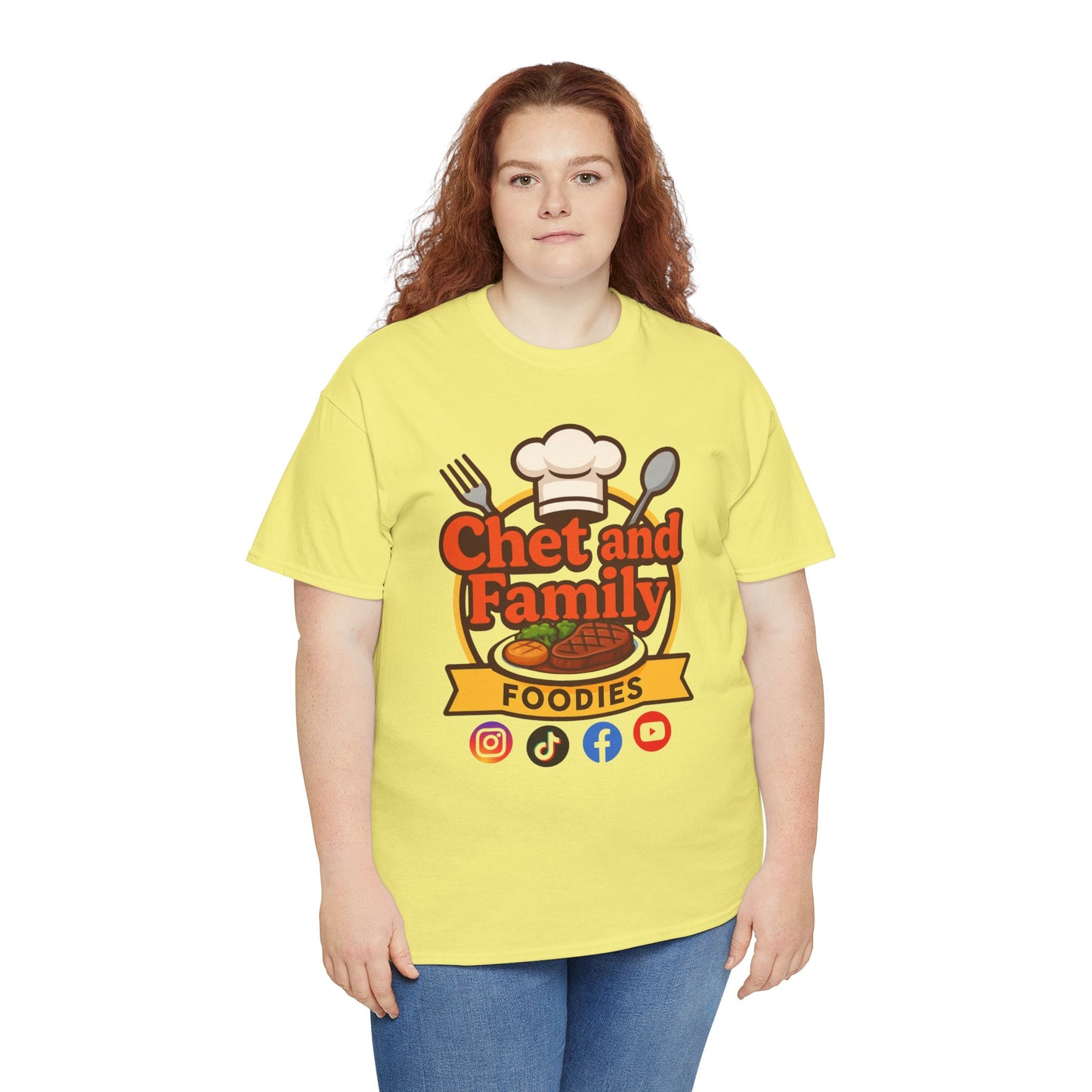 Chet and Family Foodies Tee