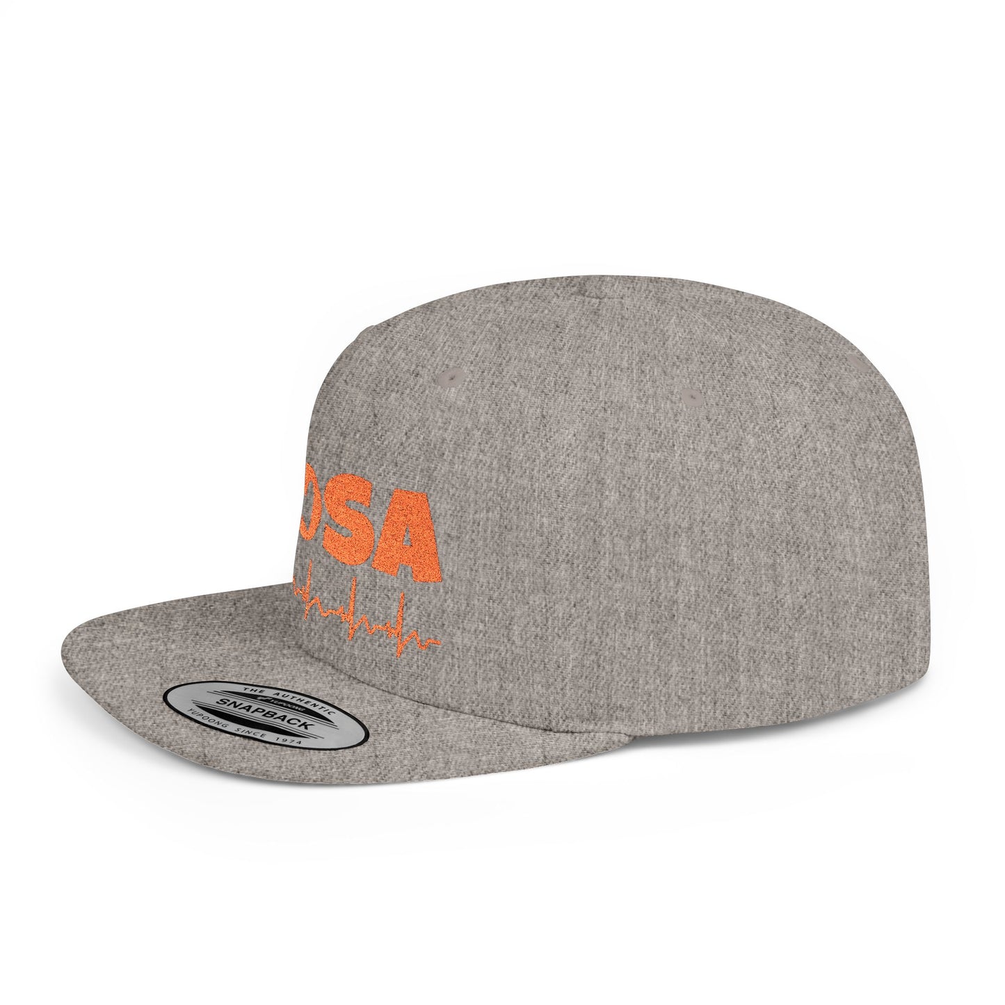HOSA Heartbeat Flatbill Snapback - Orange Edition