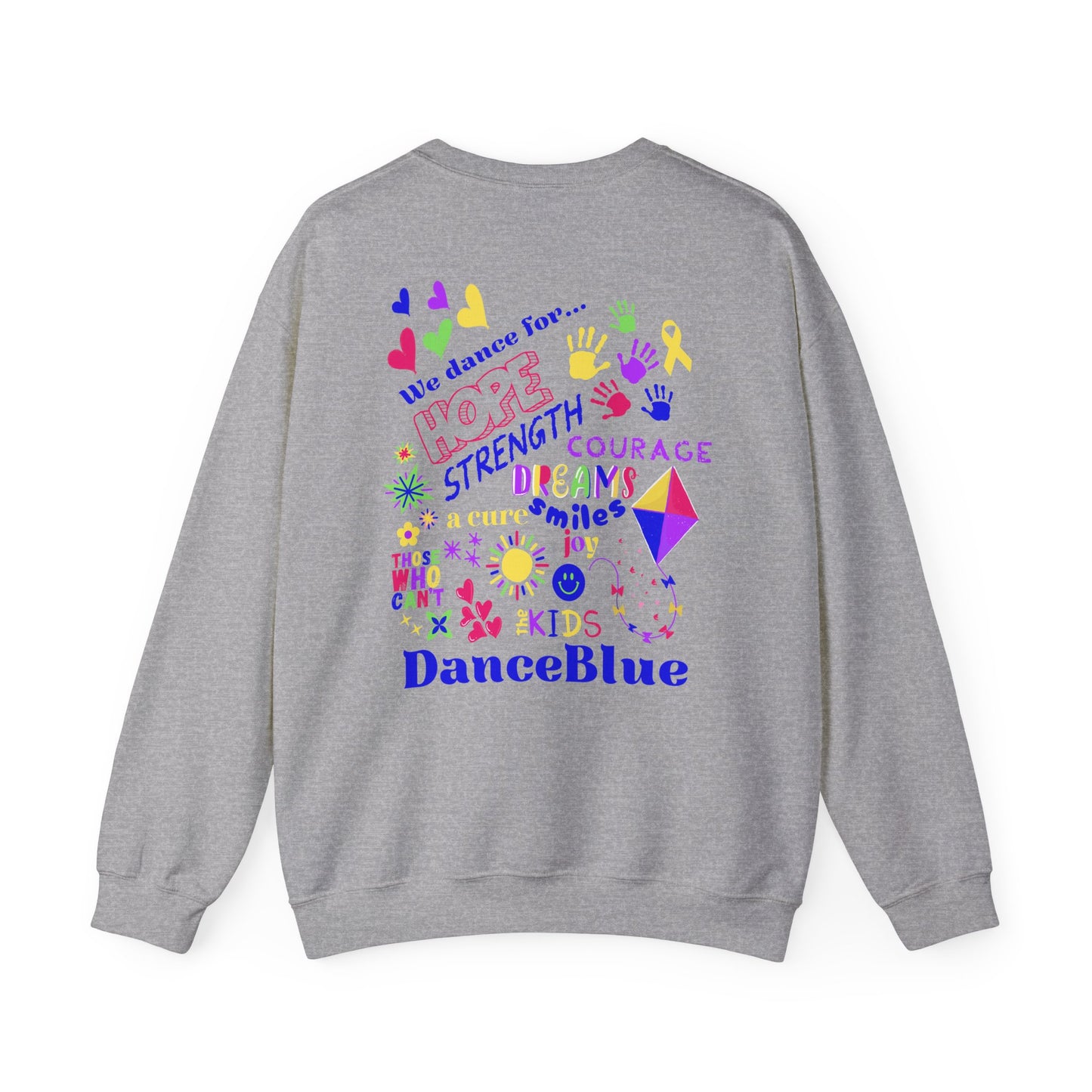 DanceBlue Hope & Strength Bright Crewneck