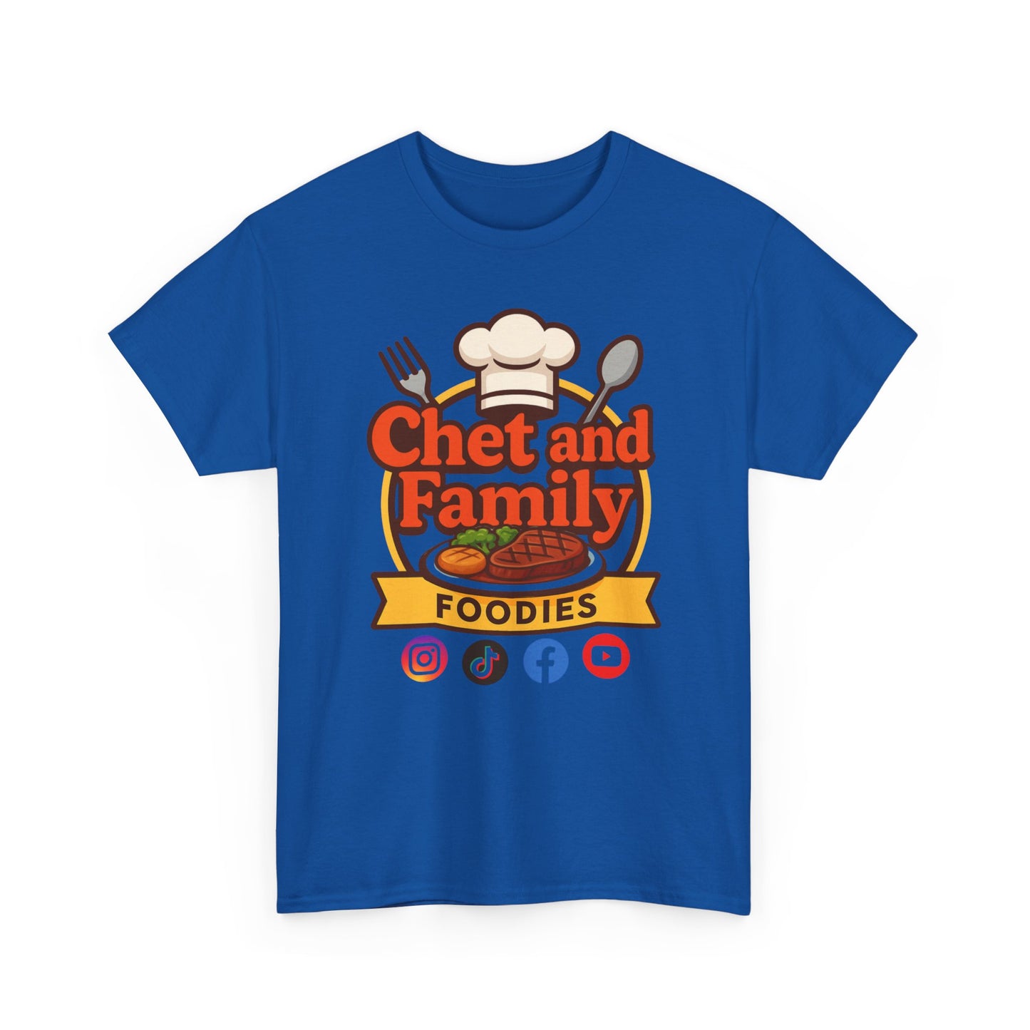 Chet and Family Foodies Tee