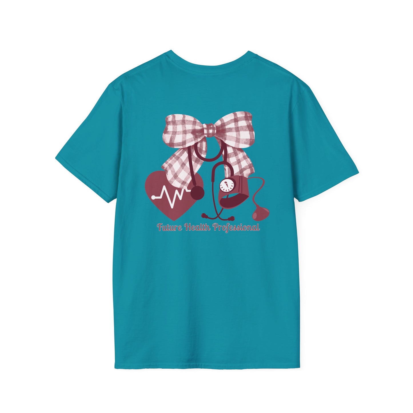 HOSA Tee with bow, stethoscope, bp cuff - Unisex T-Shirt