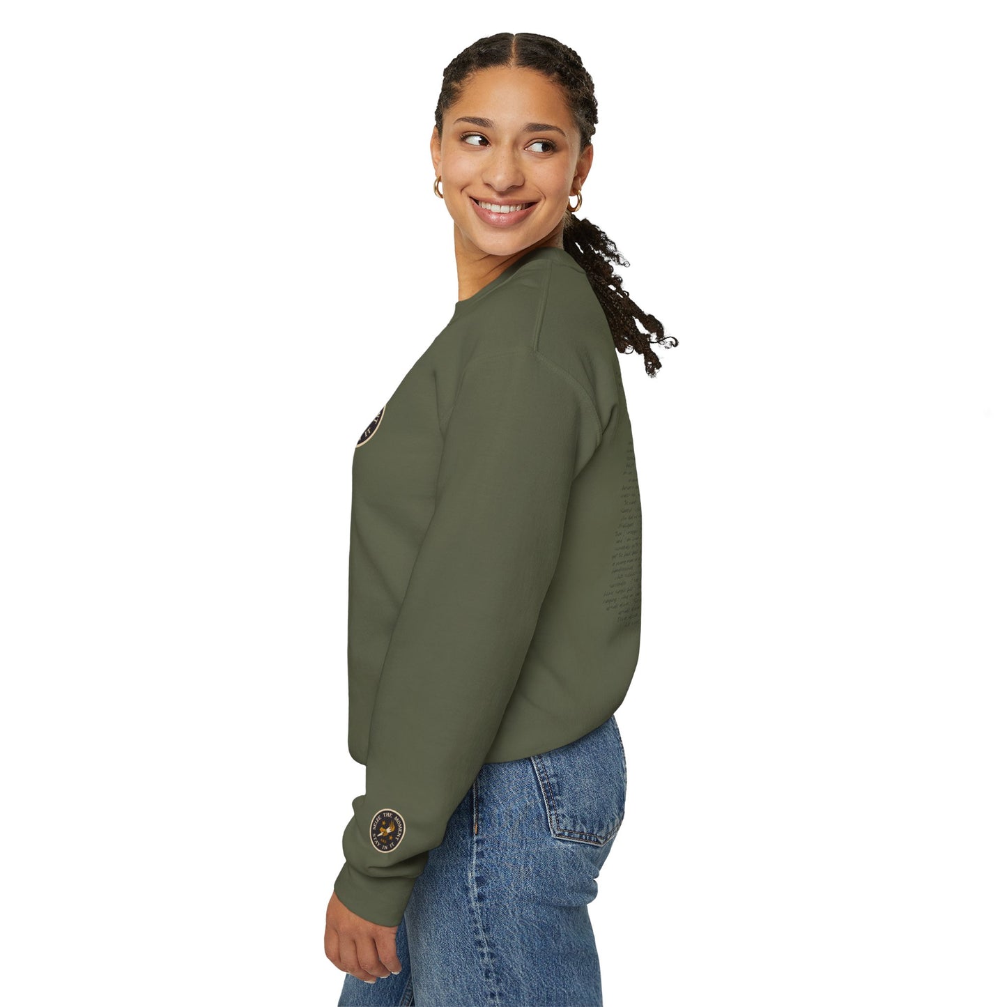 "Yorktown" Musical Crewneck — "I Am Not Throwin' Away My Shot"