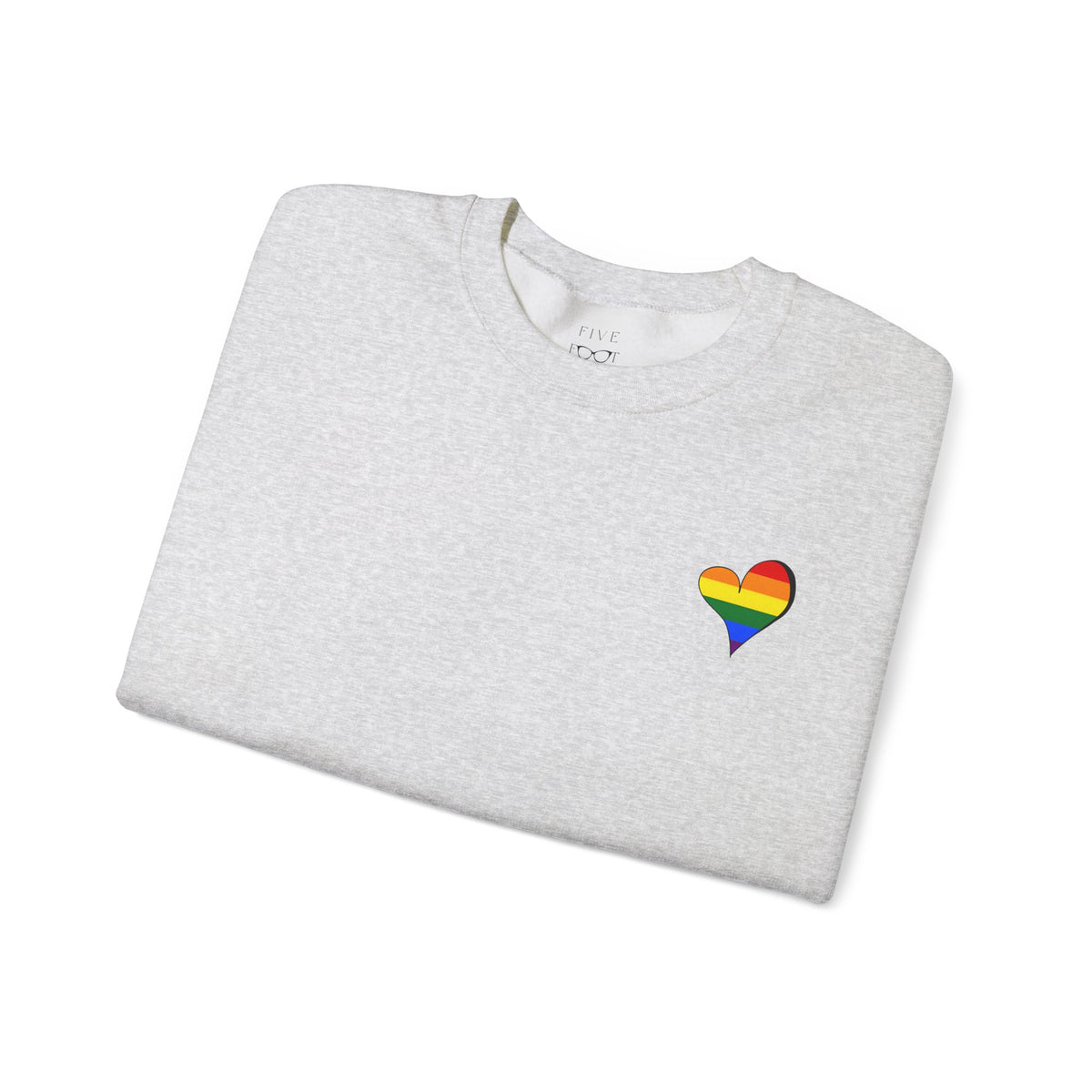 Kentucky Rainbow Stacked Font Crewneck Sweatshirt