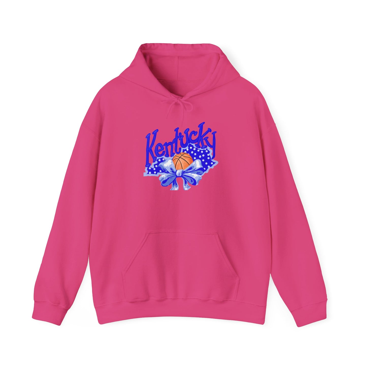 Basketball and Bows Kentucky Hoodie