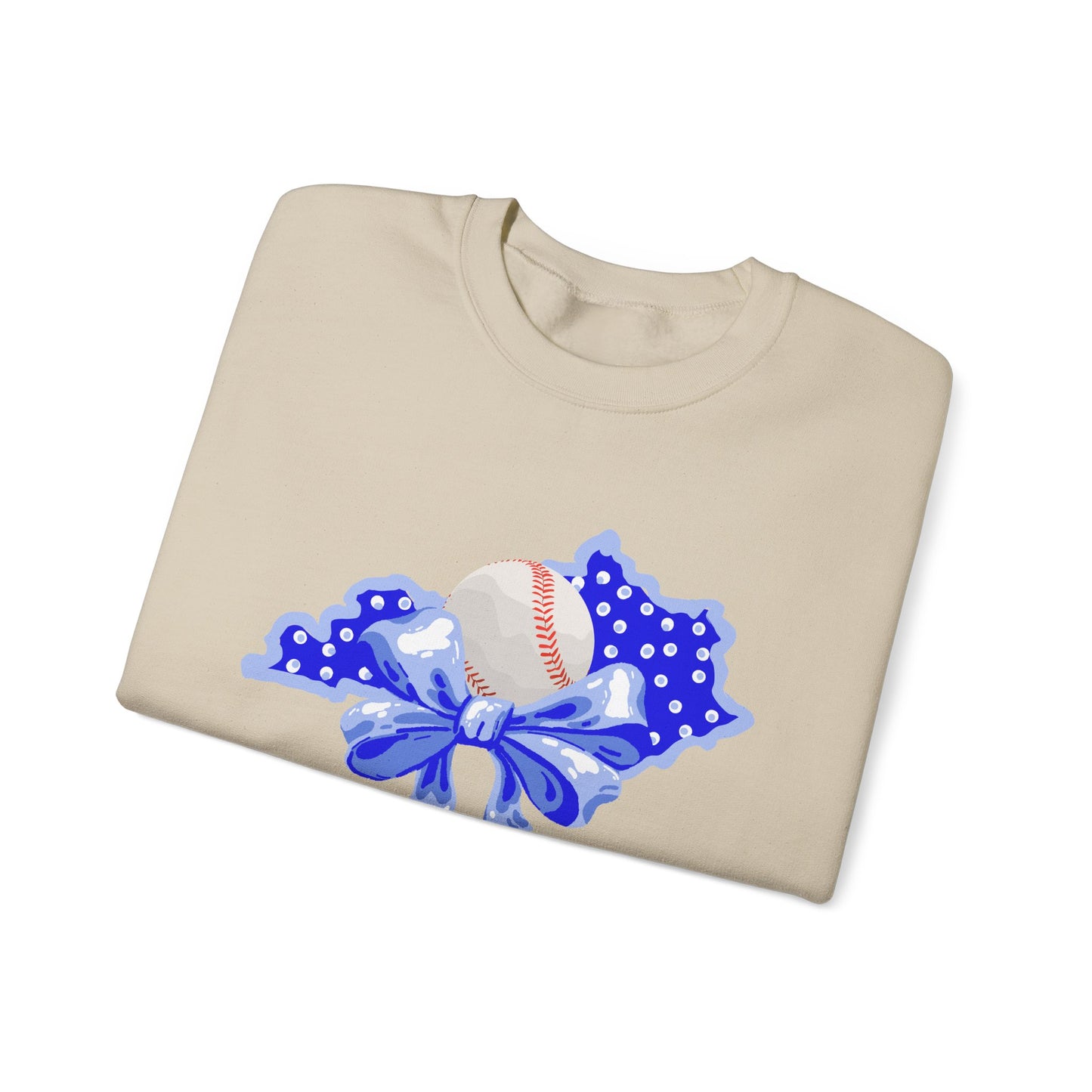 Baseball and Bows Kentucky Crewneck