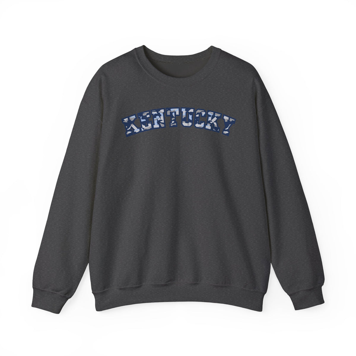 Kentucky Blue Grey Camo Sweatshirt
