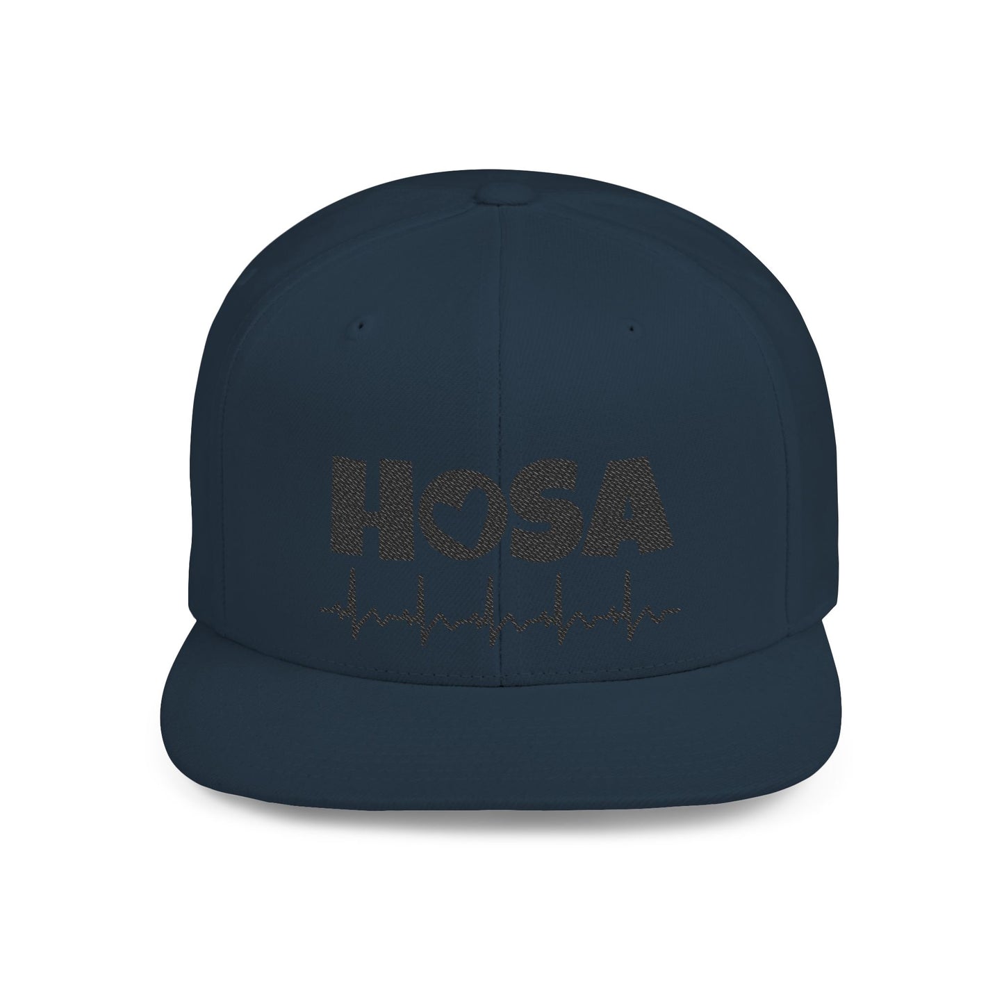 HOSA Heartbeat Flatbill Snapback - Black Edition