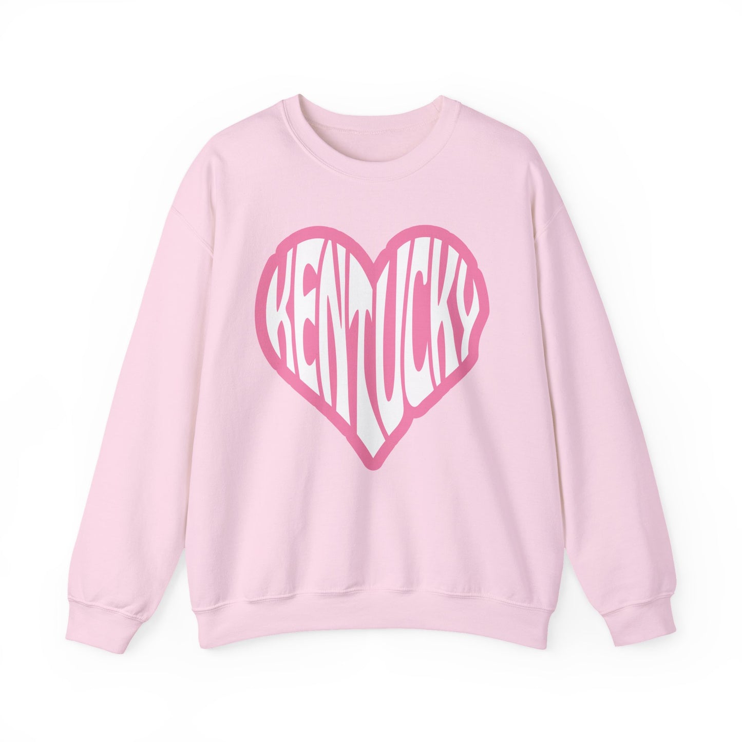 Kentucky Pink Heart Crewneck