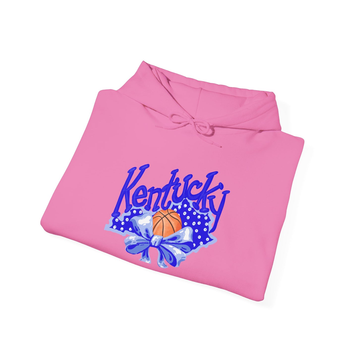Basketball and Bows Kentucky Hoodie