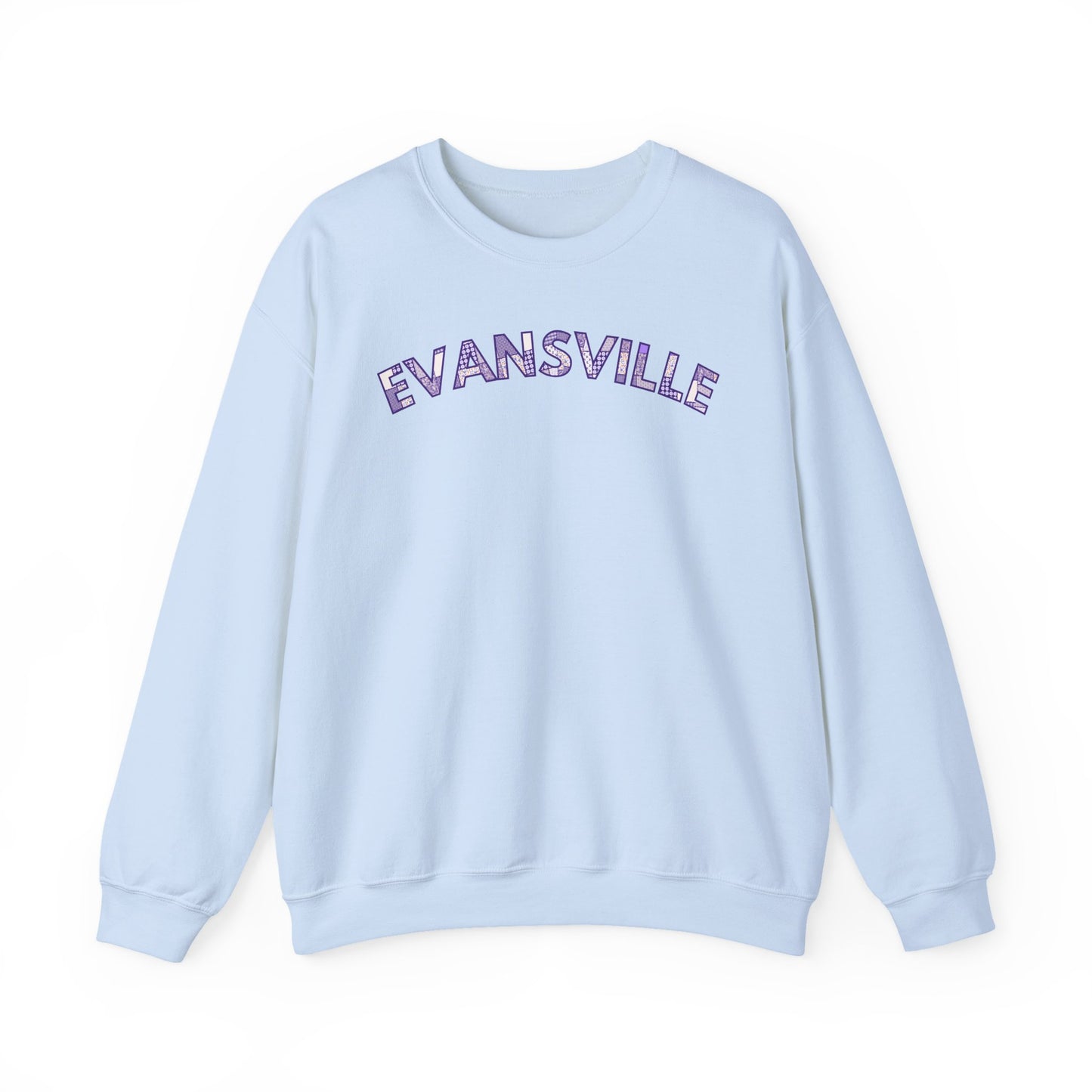 Evansville Patchwork Crewneck