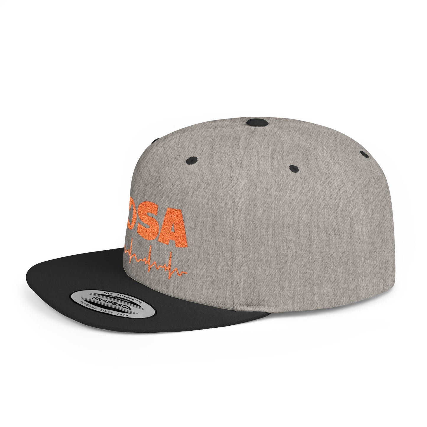 HOSA Heartbeat Flatbill Snapback - Orange Edition