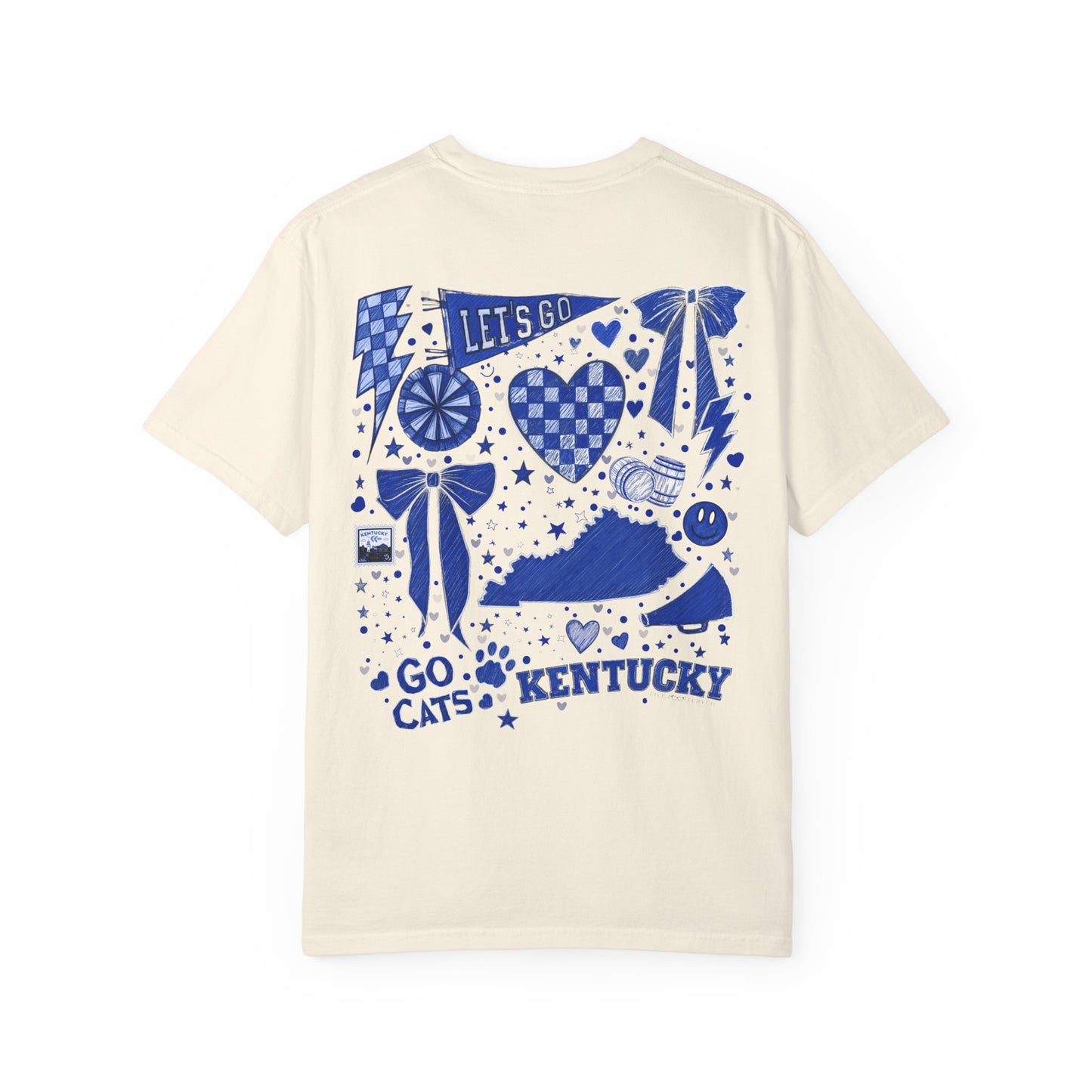 Kentucky Game Day Collage Tshirt | Cute Preppy Coquette