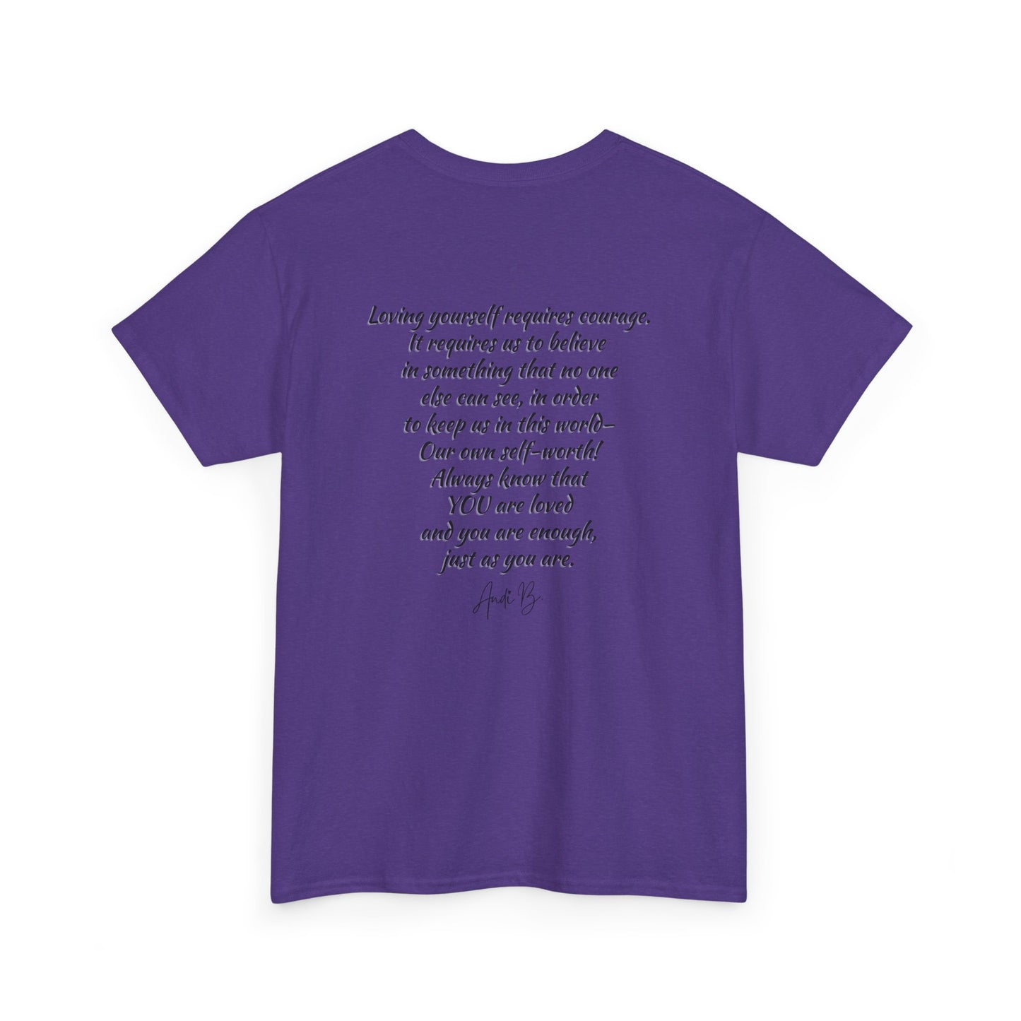 Goddess Tee #2 — "I'm Not Fat, I'm Goddess Sized" Women's Empowerment T-Shirt | Andi B. Designs