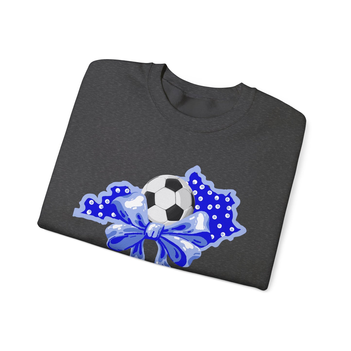 Soccer and Bows Kentucky Crewneck