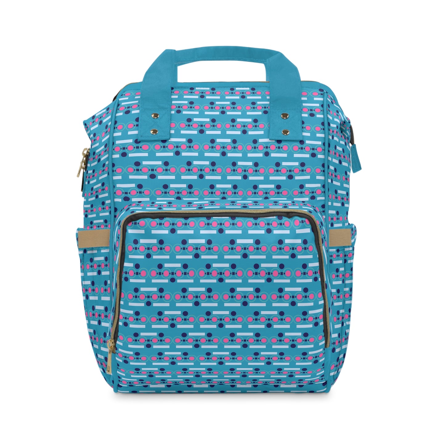 Mid Century Teal Diaper Backpack