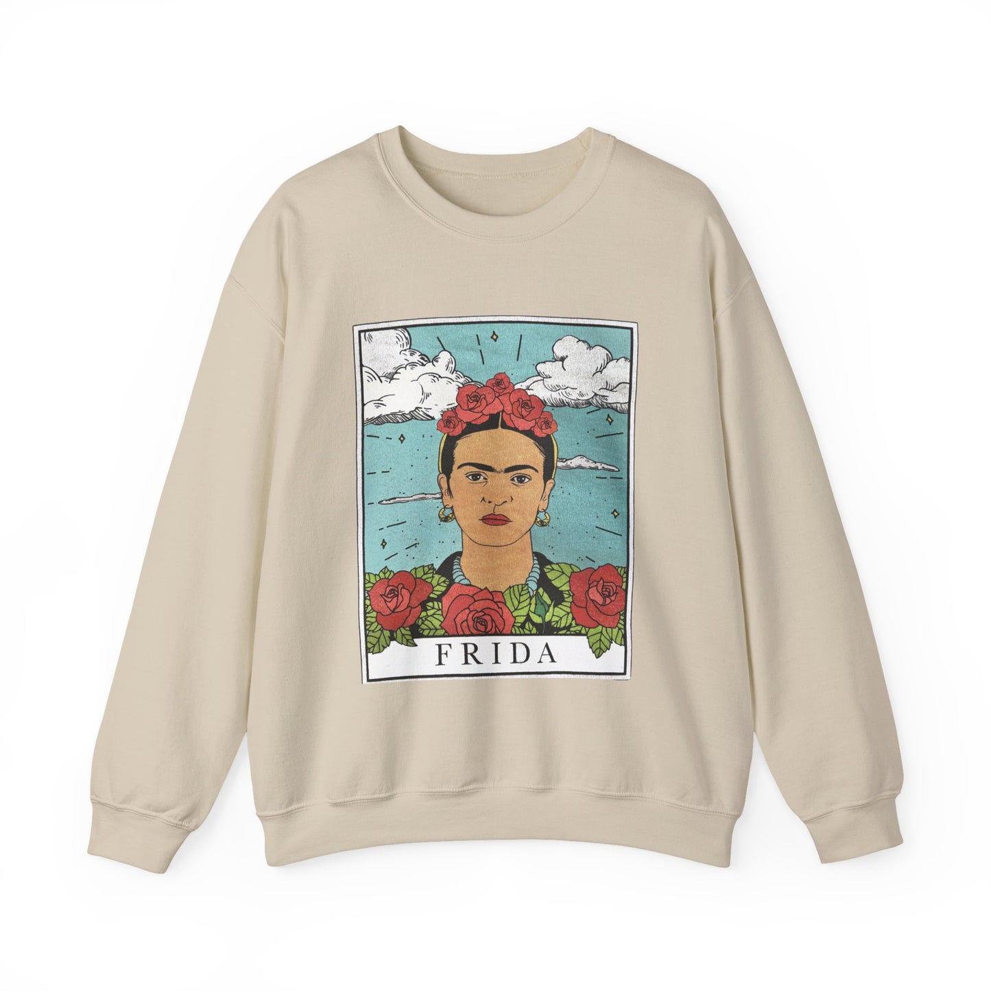 Frida Kahlo Portrait Crewneck