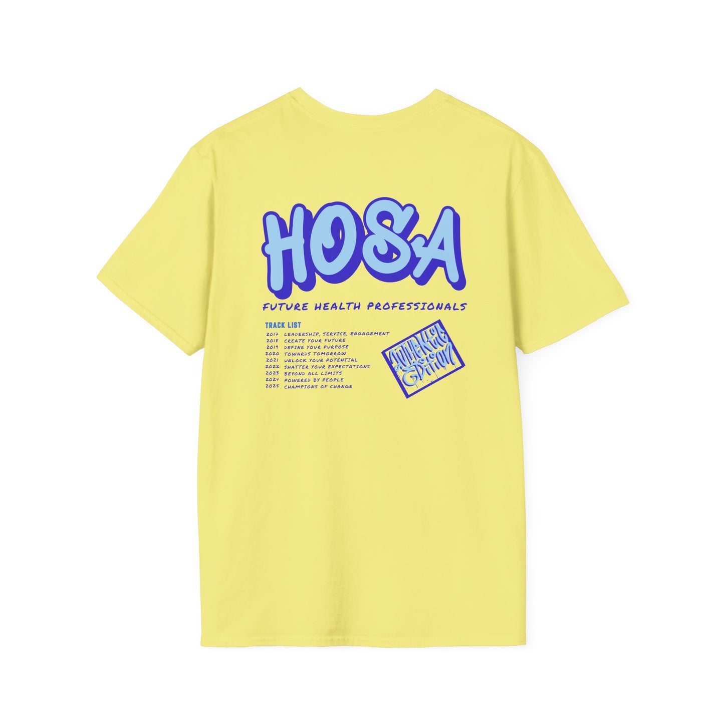 HOSA "Concert" Tee - Blue Font