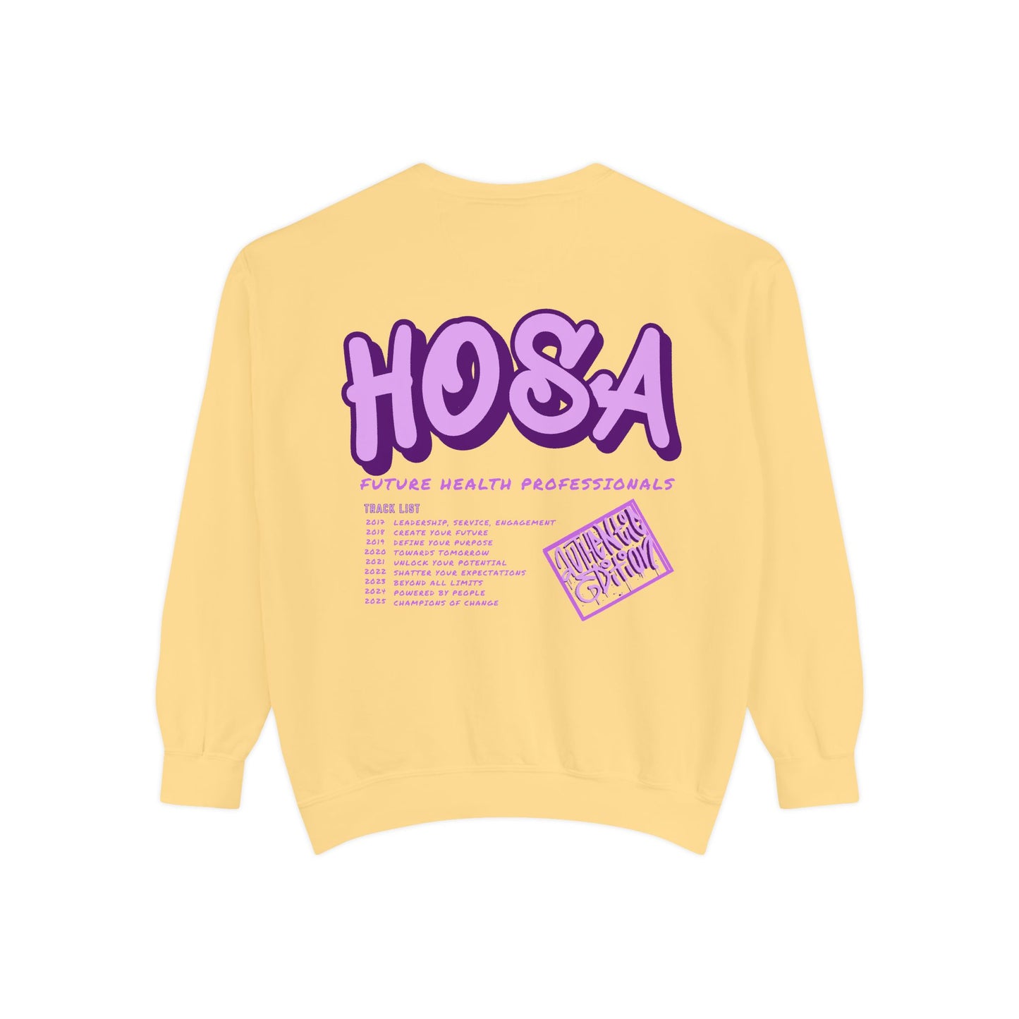 HOSA "Concert" CC Crewneck - Purple Edition