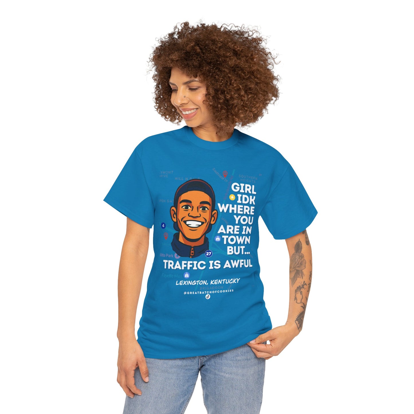GreatbatchofCookies Girl Idk Where You Are In Town #2 | Lexington Kentucky Tee