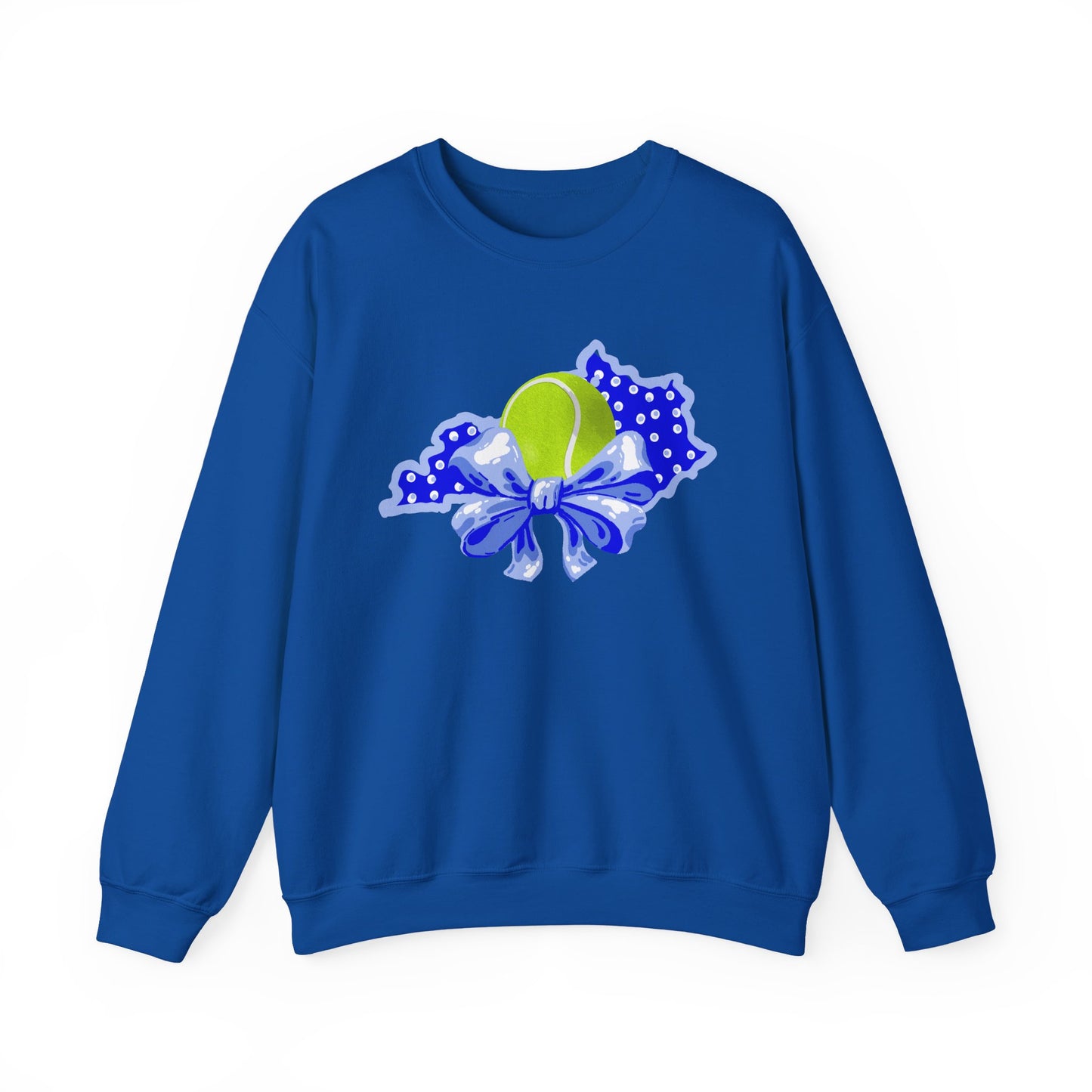 Tennis and Bows Kentucky Crewneck