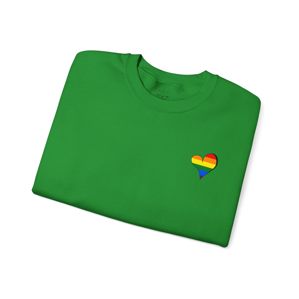 Kentucky Rainbow Stacked Font Crewneck Sweatshirt
