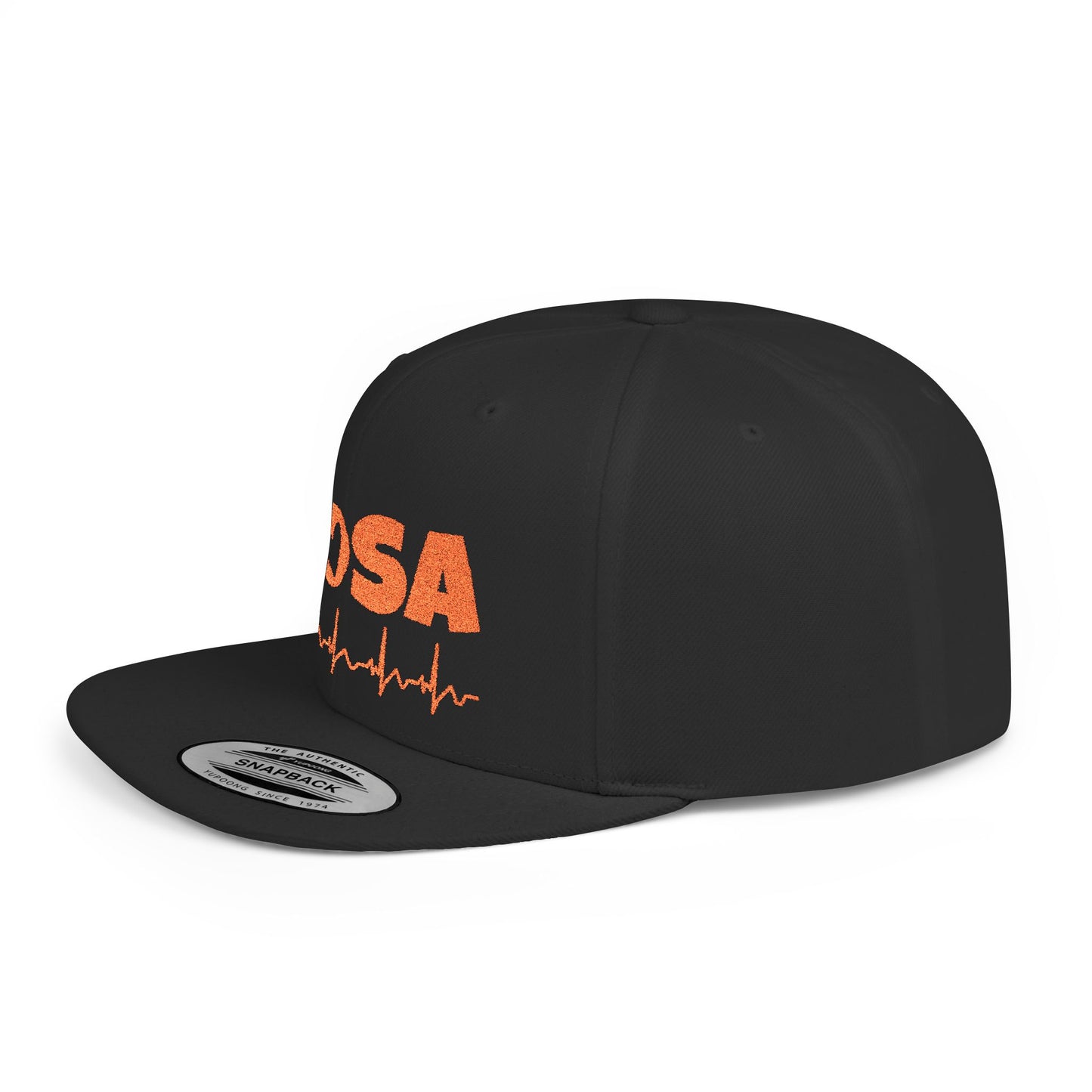 HOSA Heartbeat Flatbill Snapback - Orange Edition