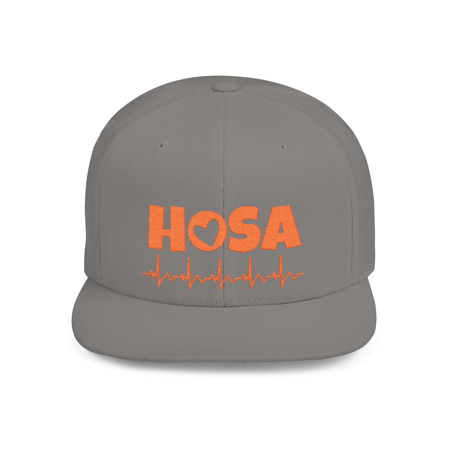 HOSA Heartbeat Flatbill Snapback - Orange Edition
