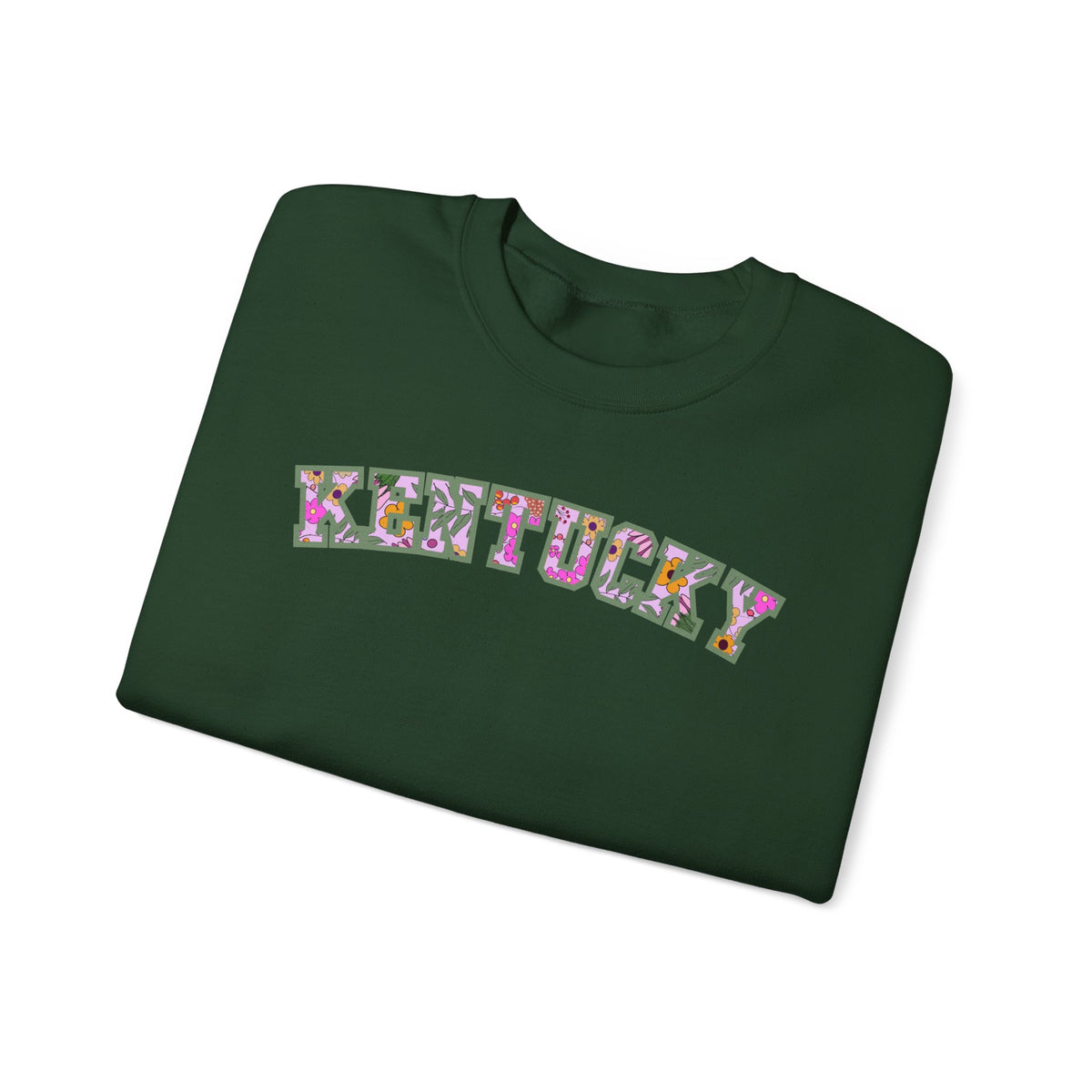 Kentucky Garden Floral Crewneck Sweatshirt
