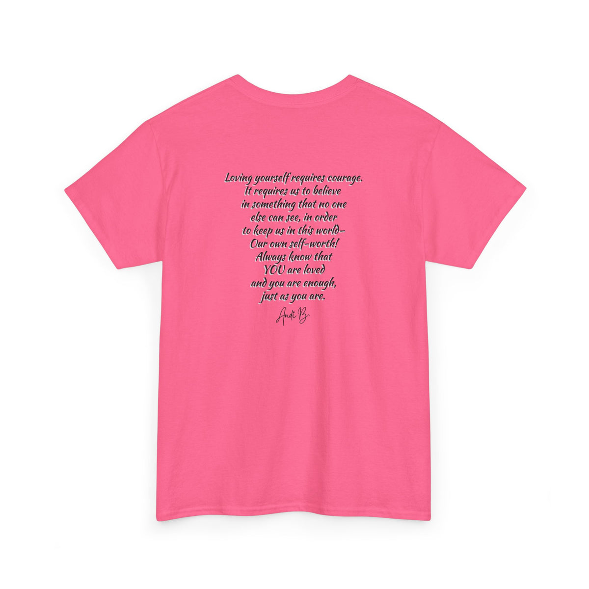 Goddess Sized Tee — "I'm not fat, I'm Goddess Sized" Empowerment T‑Shirt | Andi B. Designs