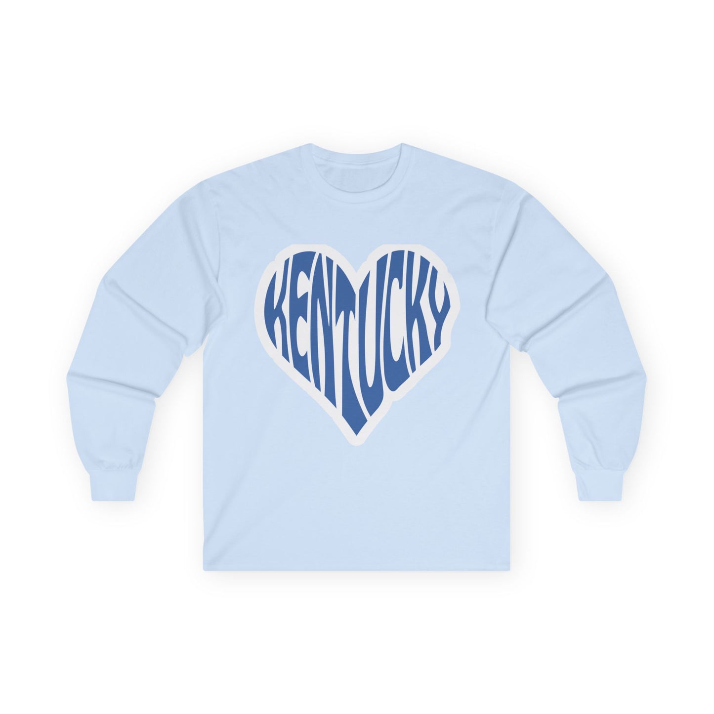 Kentucky Heart Long Sleeve Tee