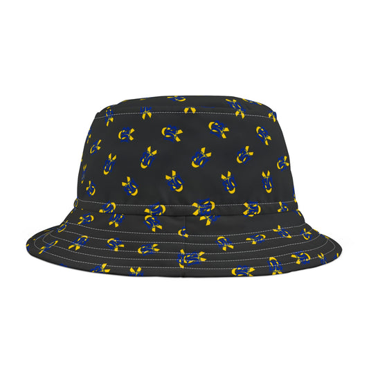 UK DanceBlue Bucket Hat in Black