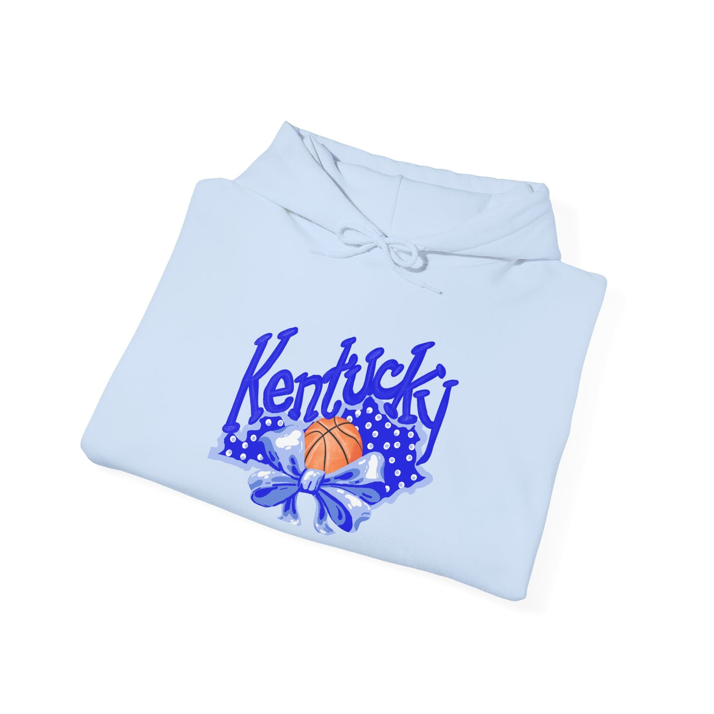 Basketball and Bows Kentucky Hoodie